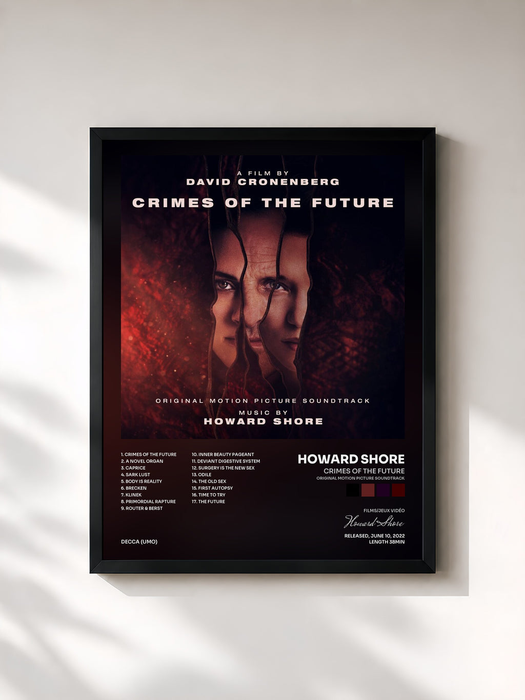 Howard Shore · Crimes of the Future (Original Motion Picture Soundtrack)