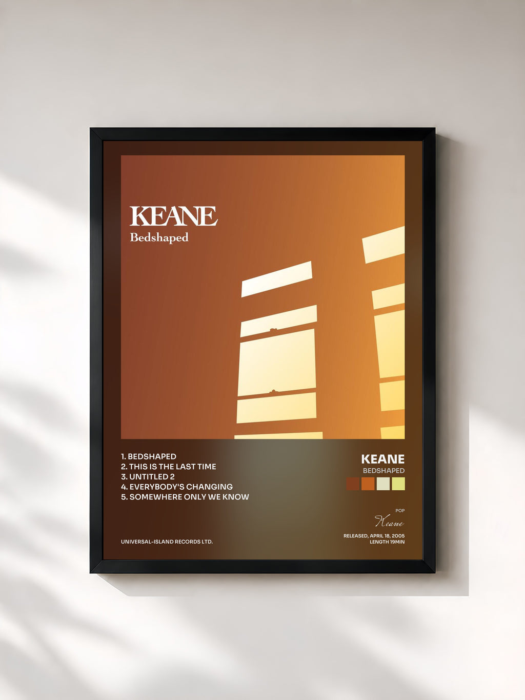 Keane · Bedshaped