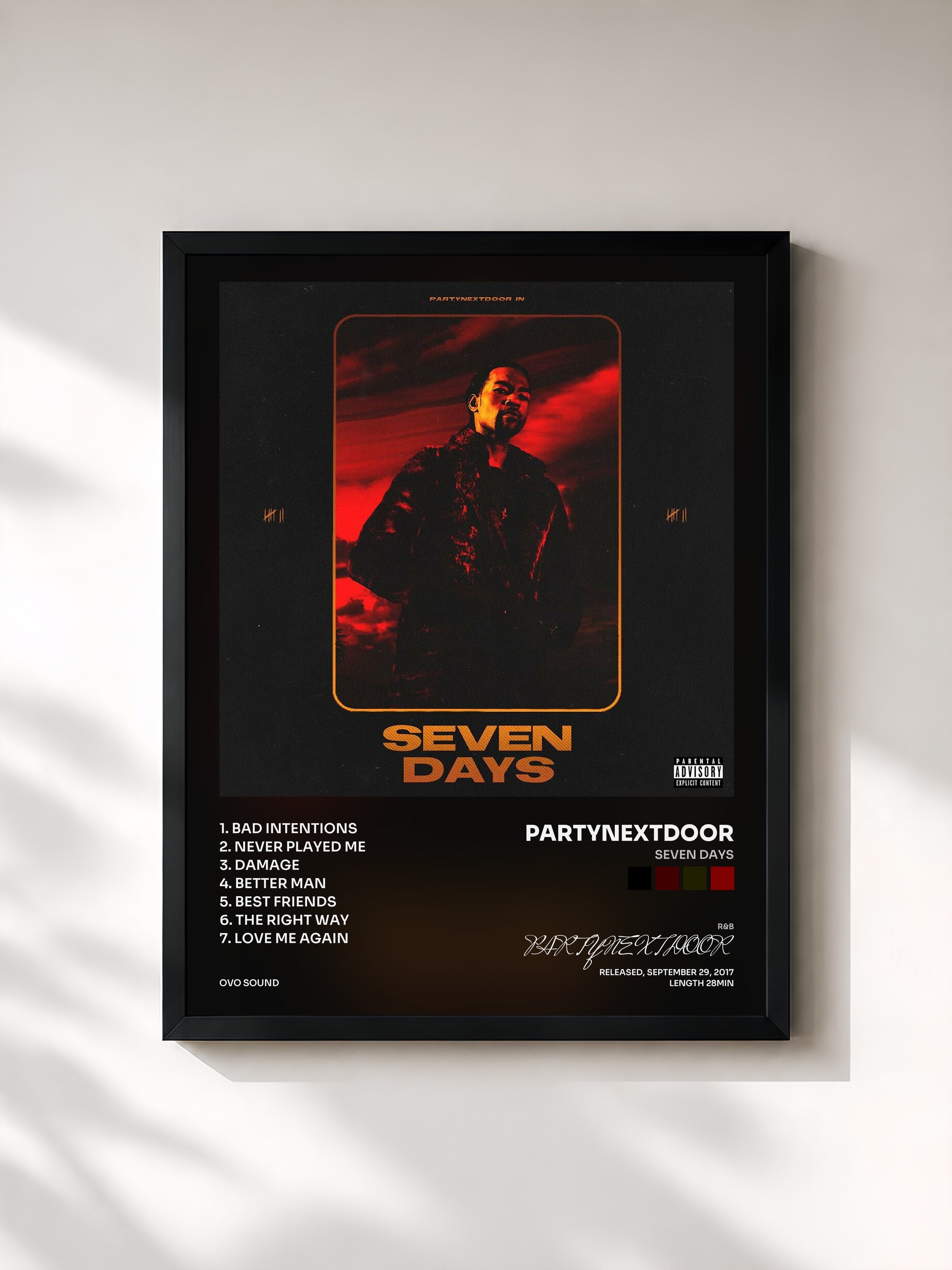 PARTYNEXTDOOR · Seven Days