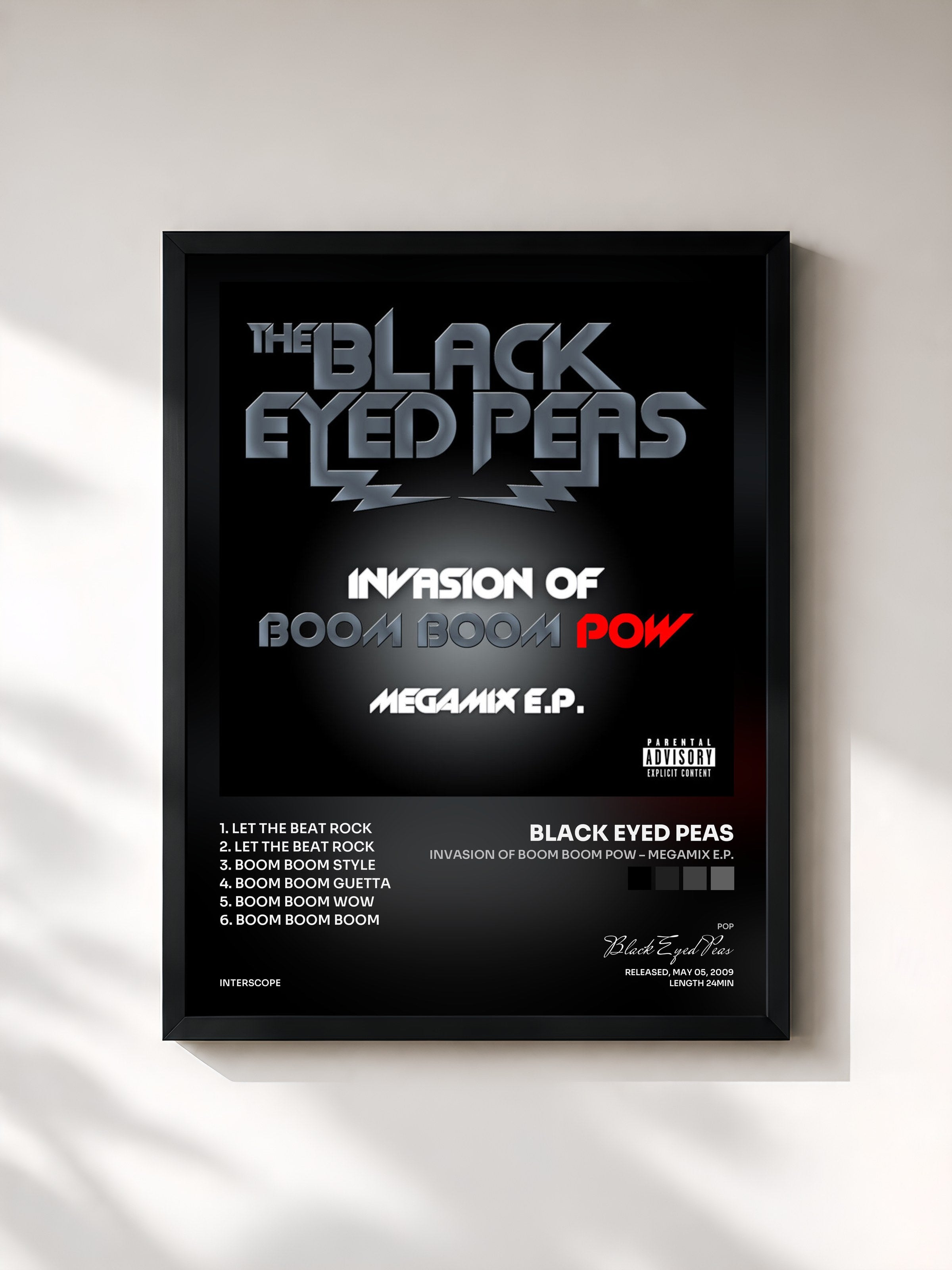 Black Eyed Peas · INVASION OF BOOM BOOM POW – MEGAMIX E.P.