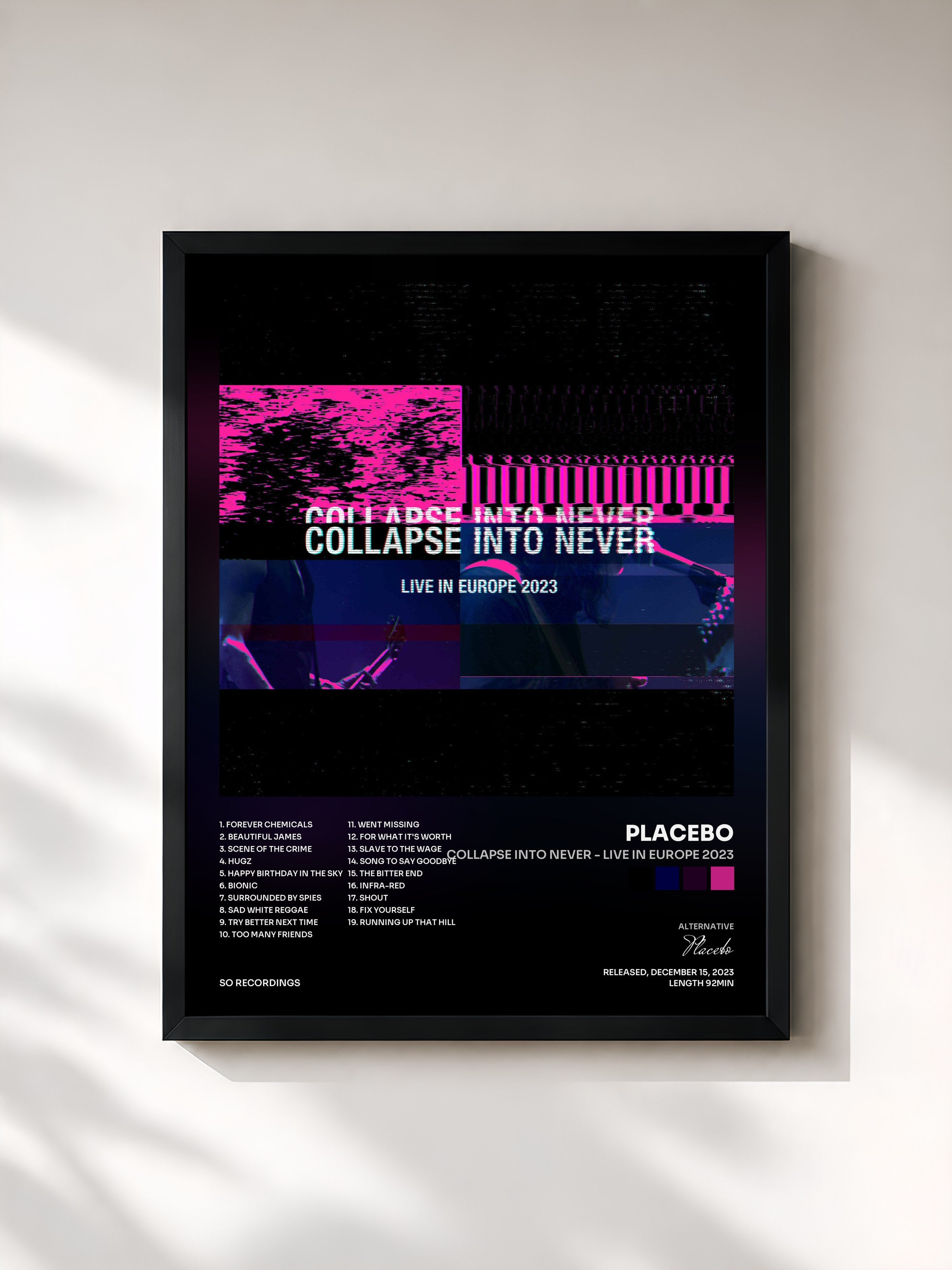 Placebo · Collapse Into Never - Live In Europe 2023