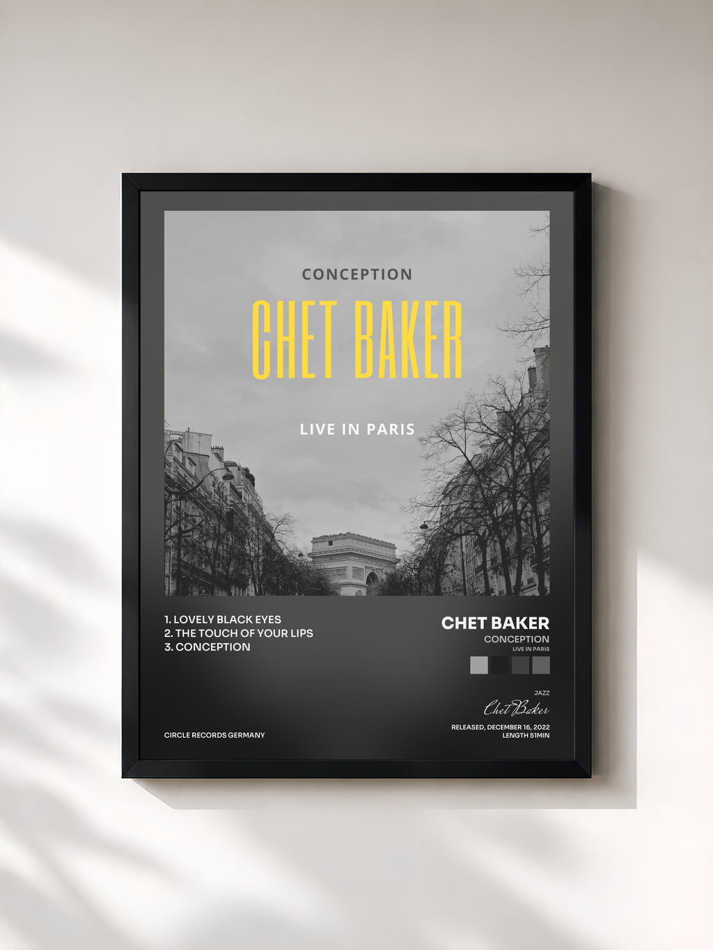 Chet Baker · Conception (Live In Paris)