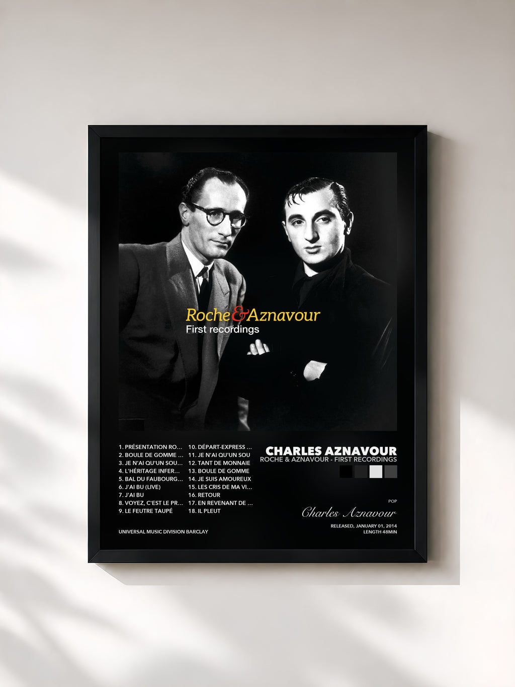 Charles Aznavour – Roche & Aznavour - First Recordings
