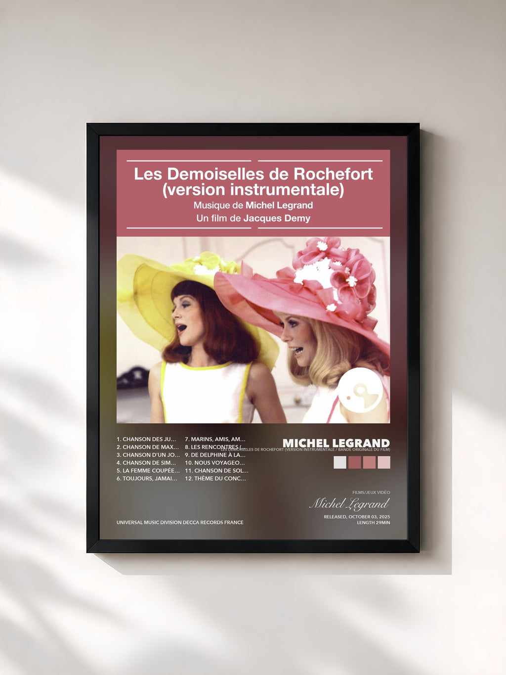 Michel Legrand – Les demoiselles de Rochefort (Version instrumentale / Bande originale du film)