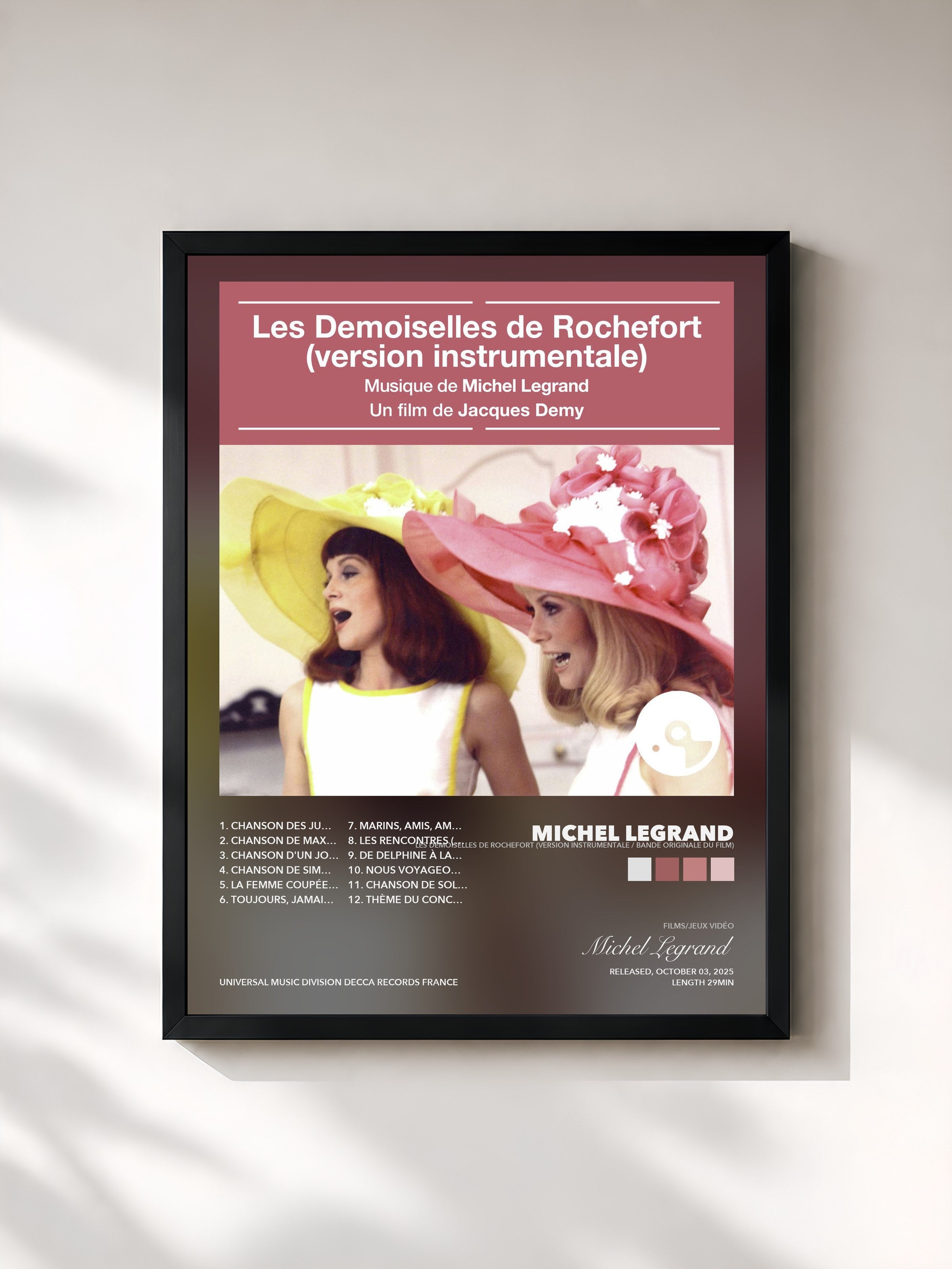 Michel Legrand – Les demoiselles de Rochefort (Version instrumentale / Bande originale du film)