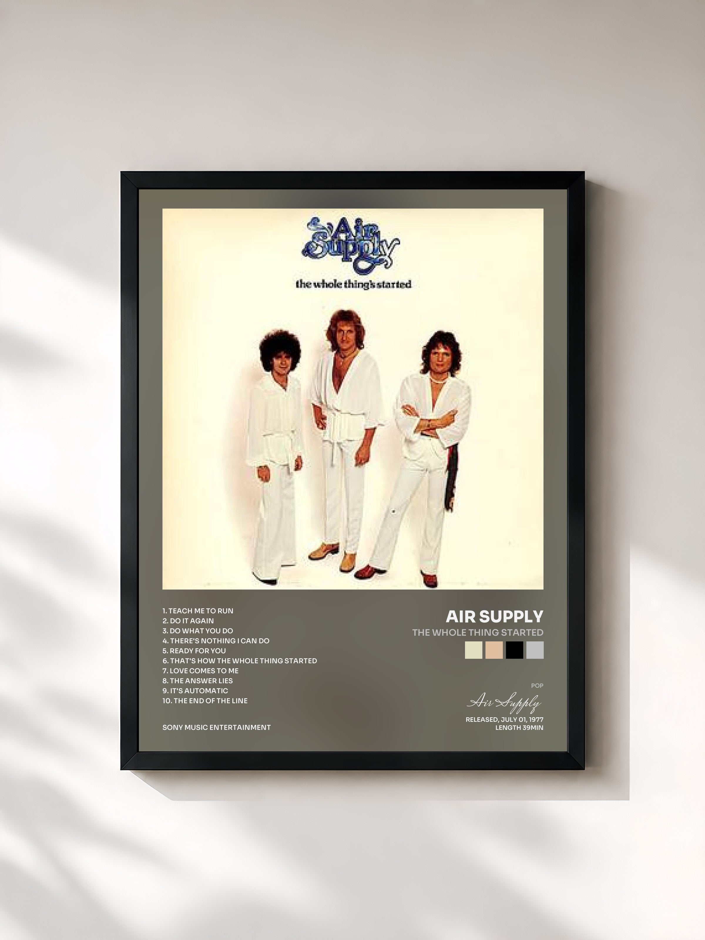 Air Supply · The Whole Thing Started