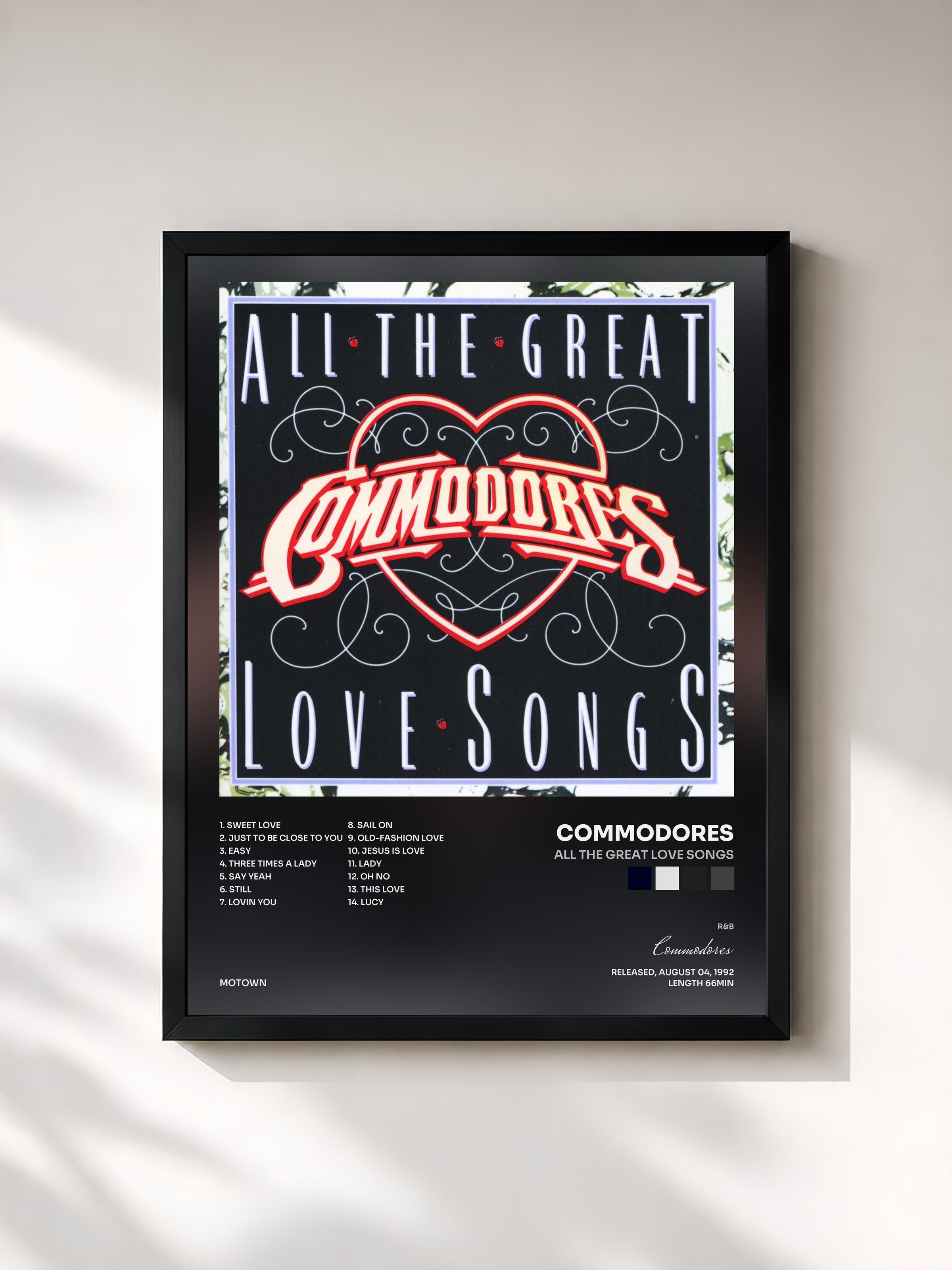 Commodores · All The Great Love Songs