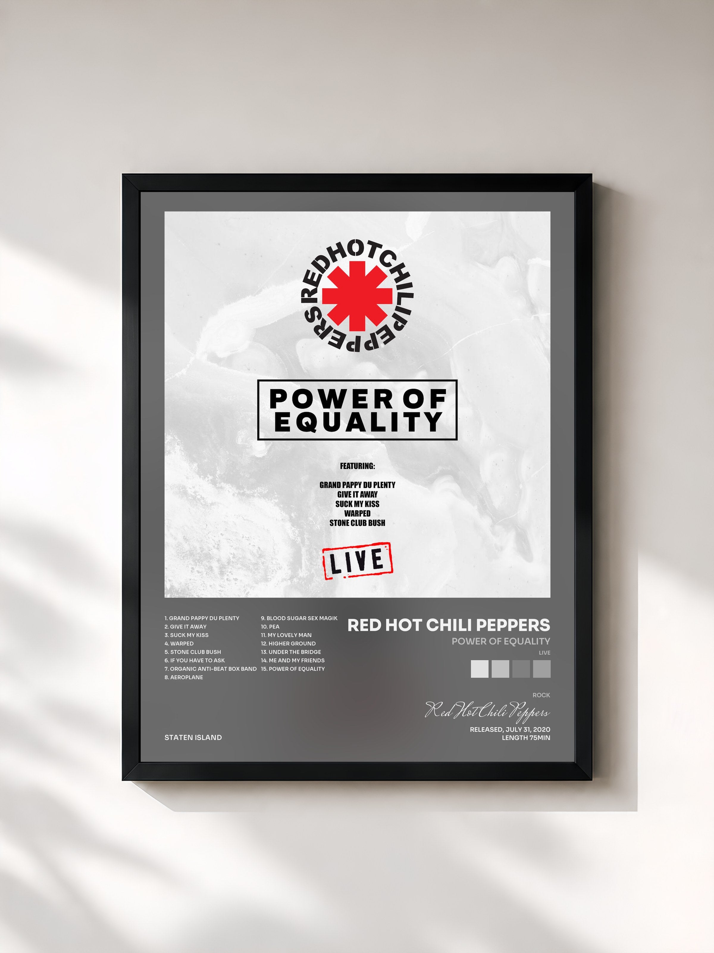 Red Hot Chili Peppers · Power of Equality (Live)