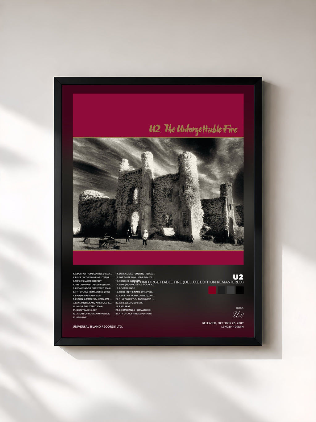 U2 – The Unforgettable Fire (Deluxe Edition Remastered)