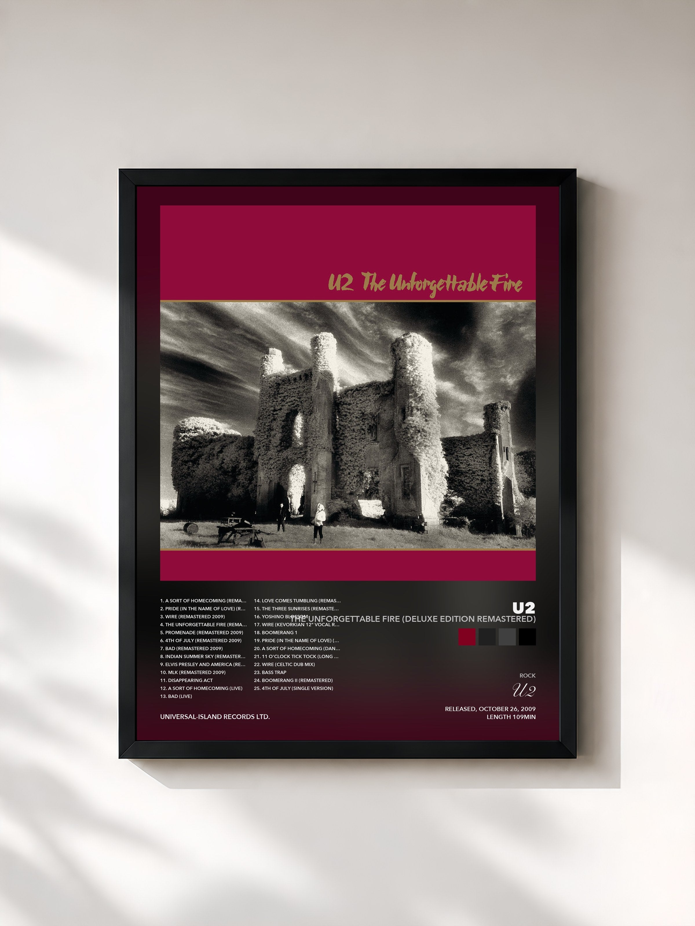 U2 – The Unforgettable Fire (Deluxe Edition Remastered)