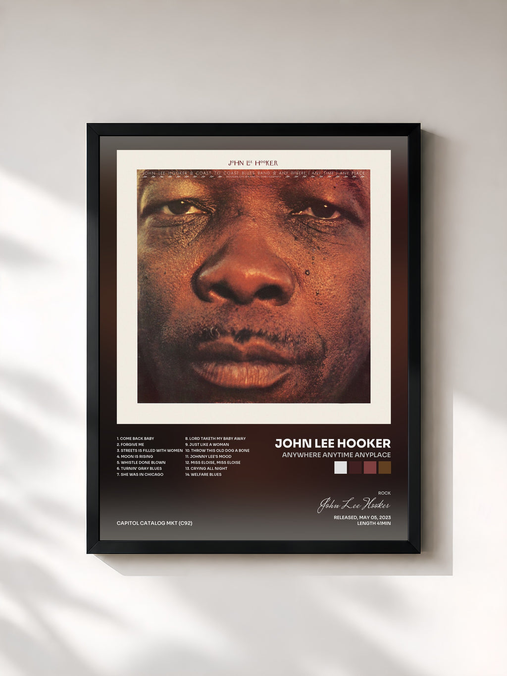 John Lee Hooker · Anywhere Anytime Anyplace