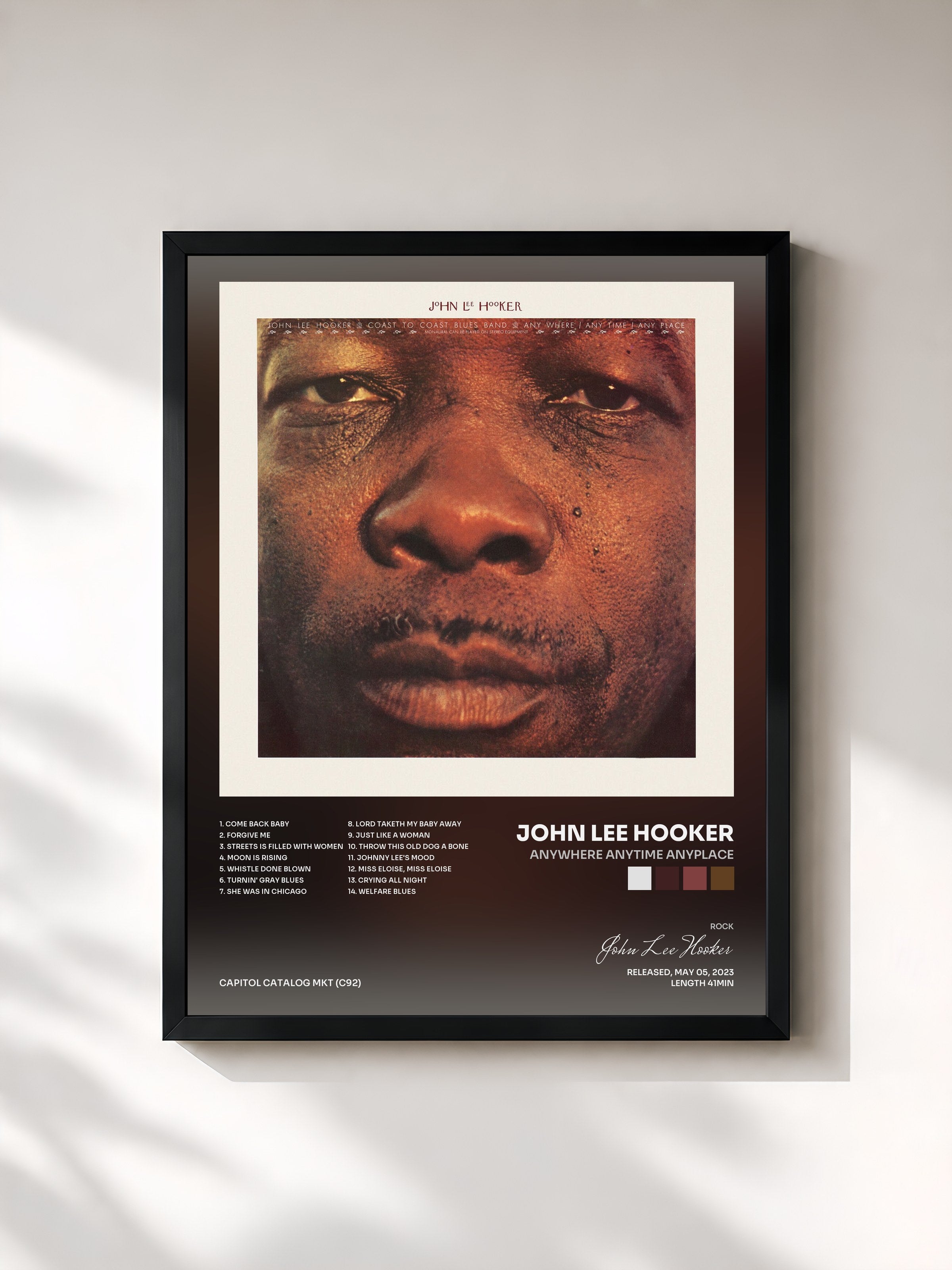 John Lee Hooker · Anywhere Anytime Anyplace