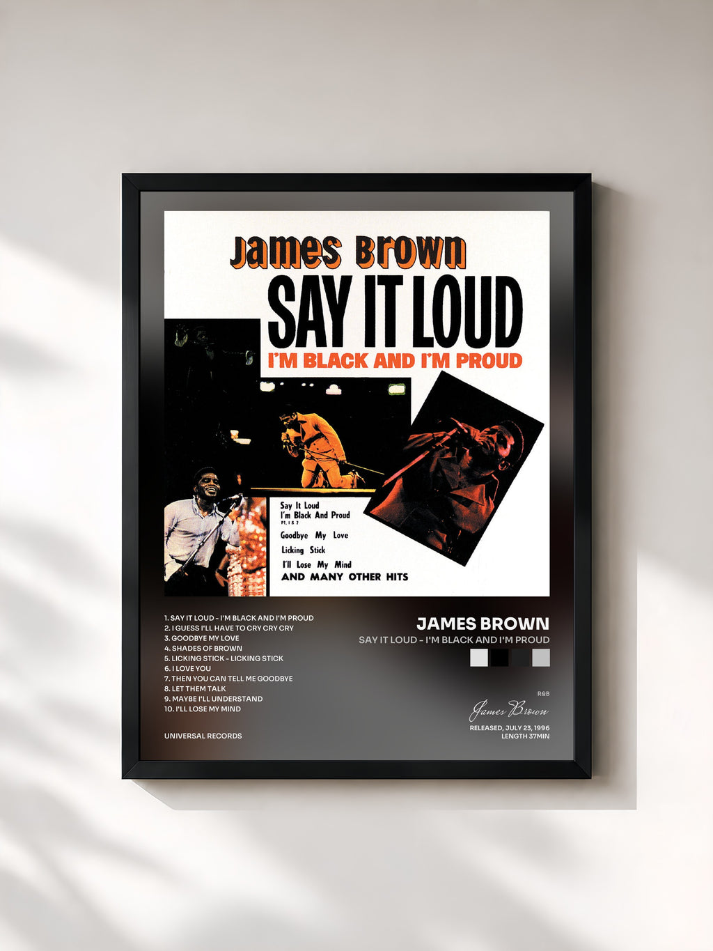 James Brown · Say It Loud - I'm Black And I'm Proud