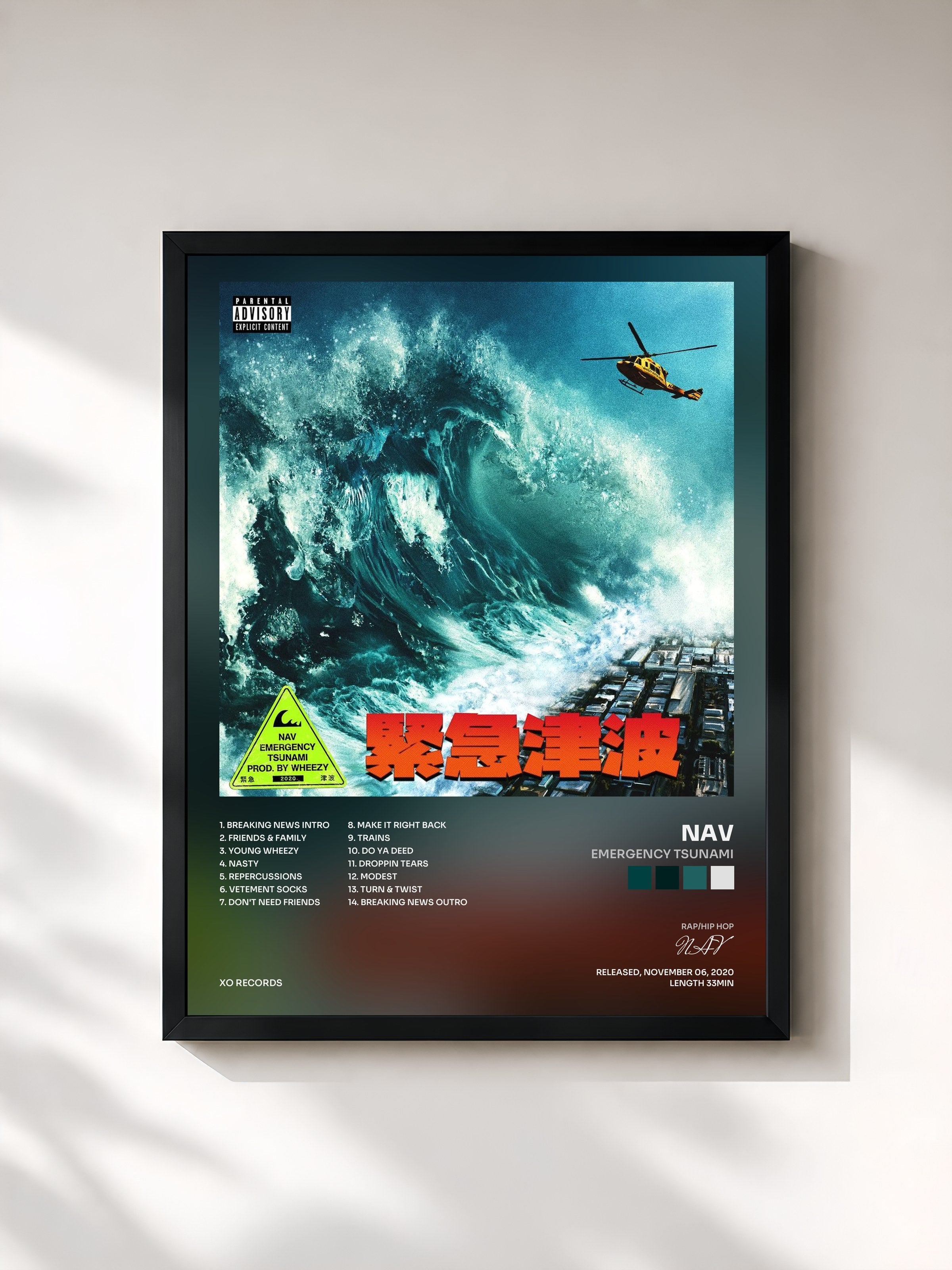 NAV · Emergency Tsunami
