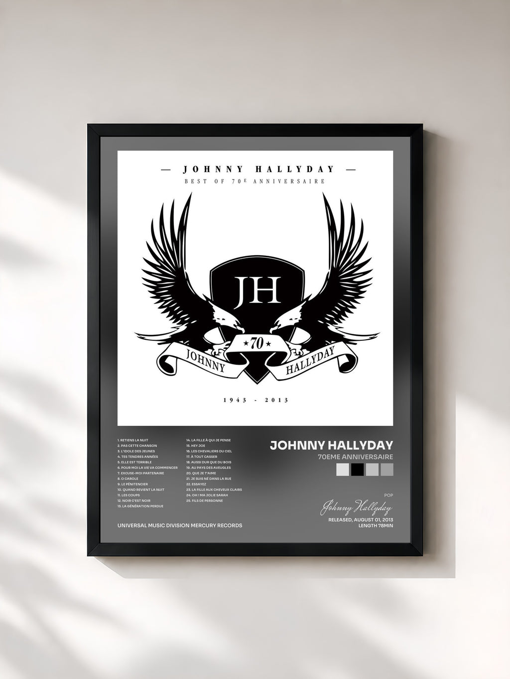 Johnny Hallyday · 70eme Anniversaire