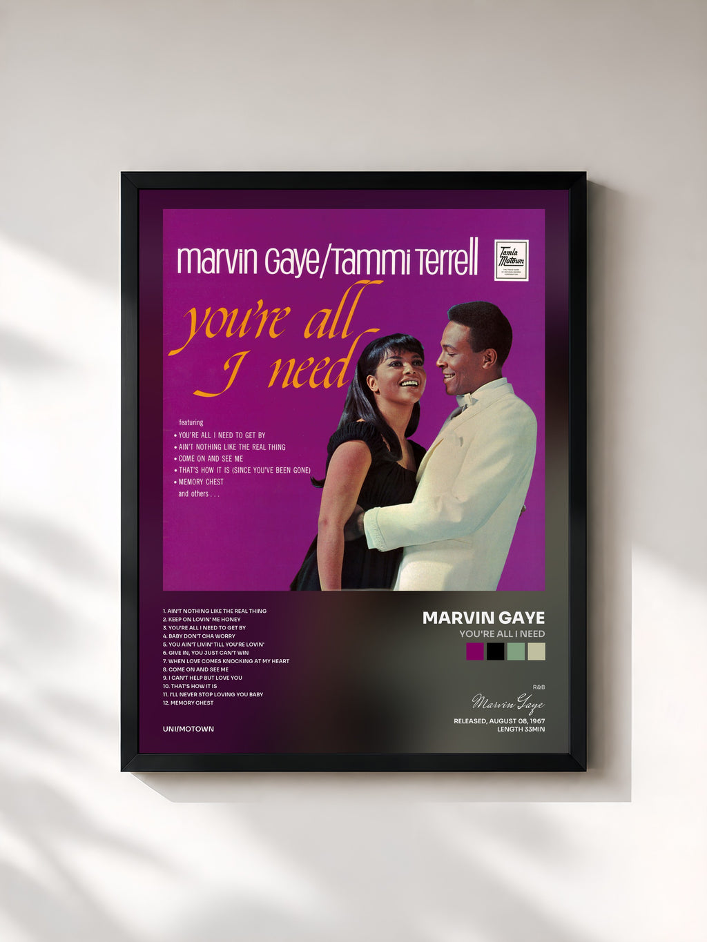 Marvin Gaye · You're All I Need