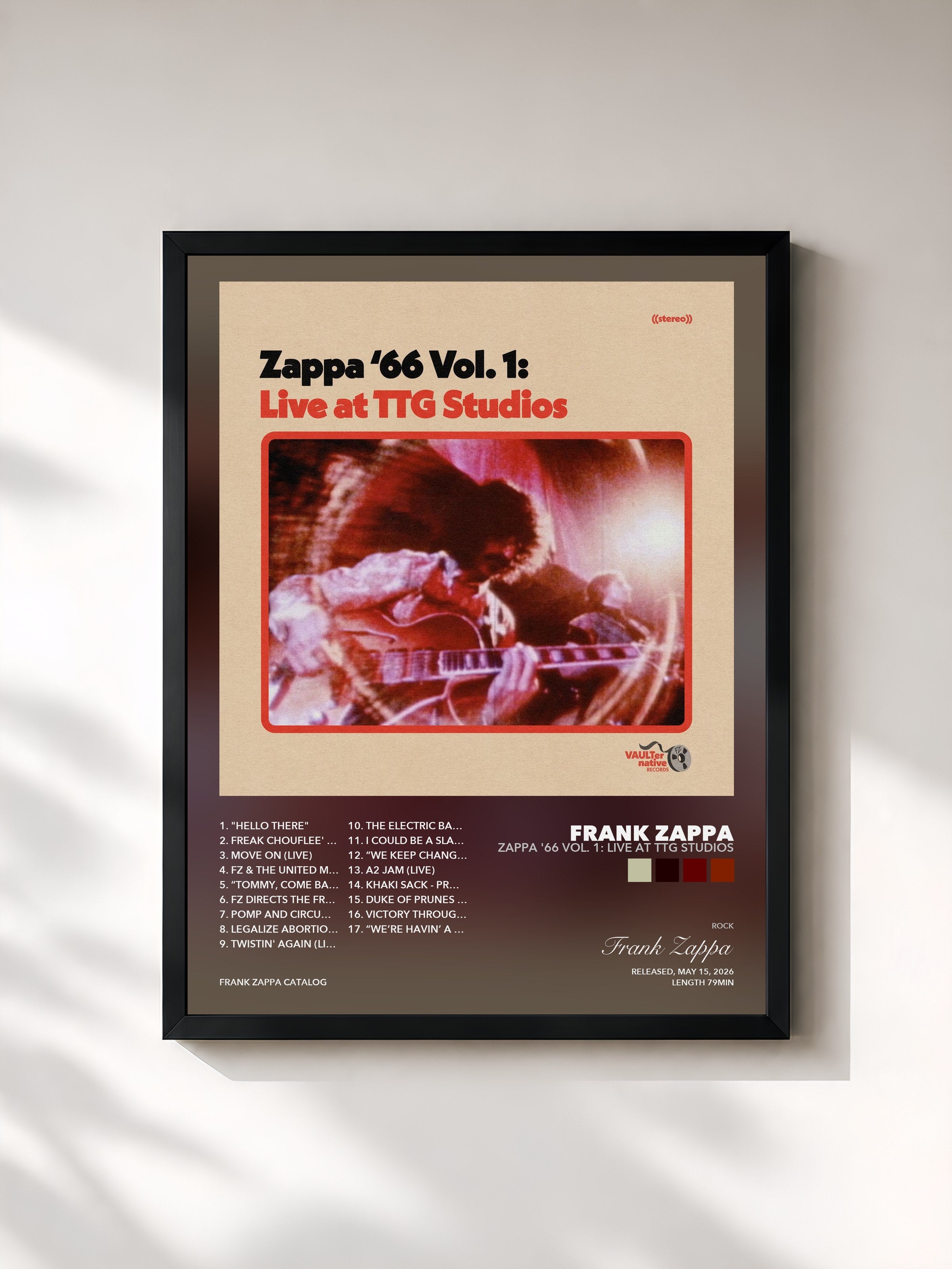 Frank Zappa – Zappa '66 Vol. 1: Live At TTG Studios