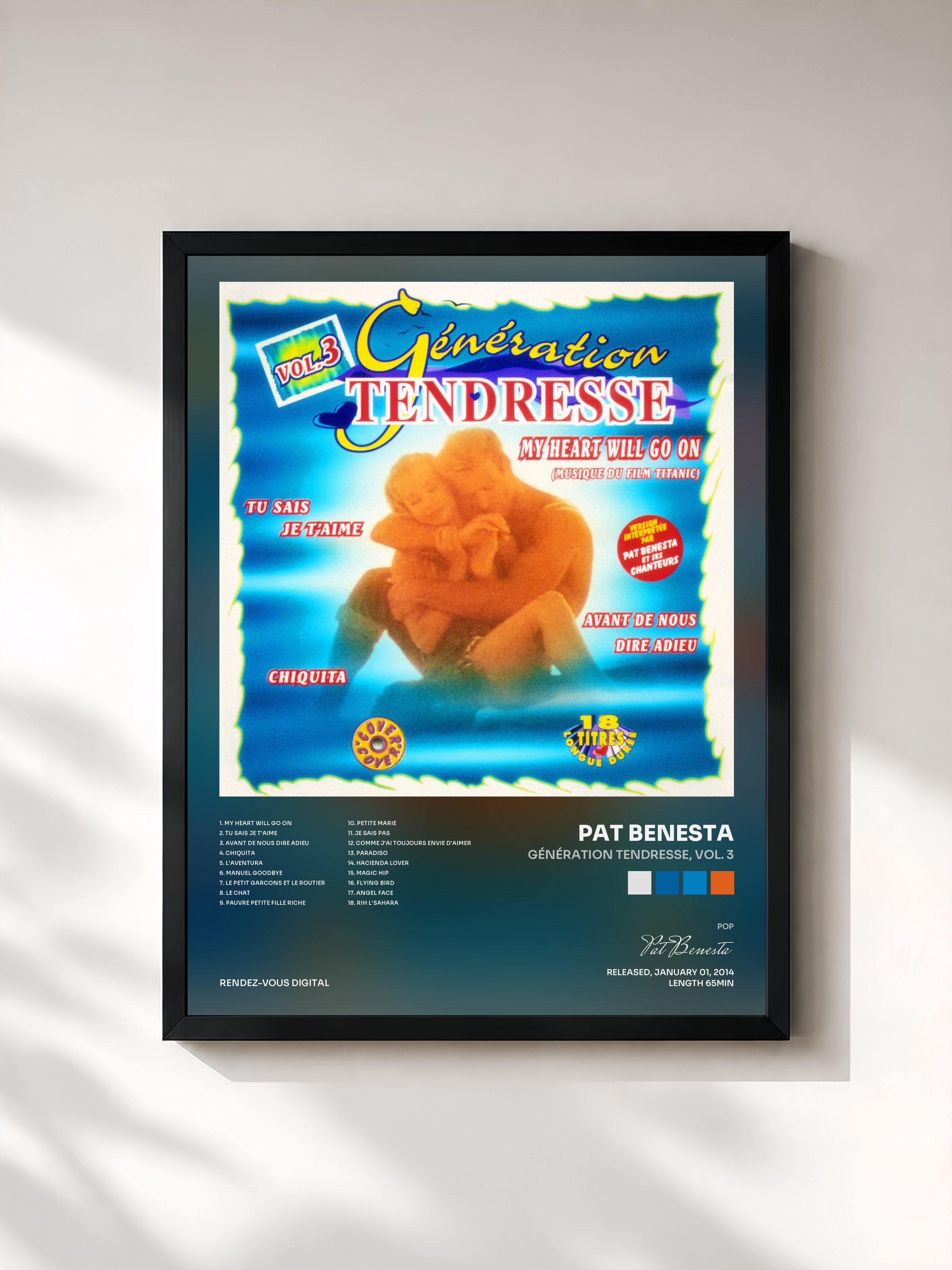 Pat Benesta · Génération tendresse, Vol. 3