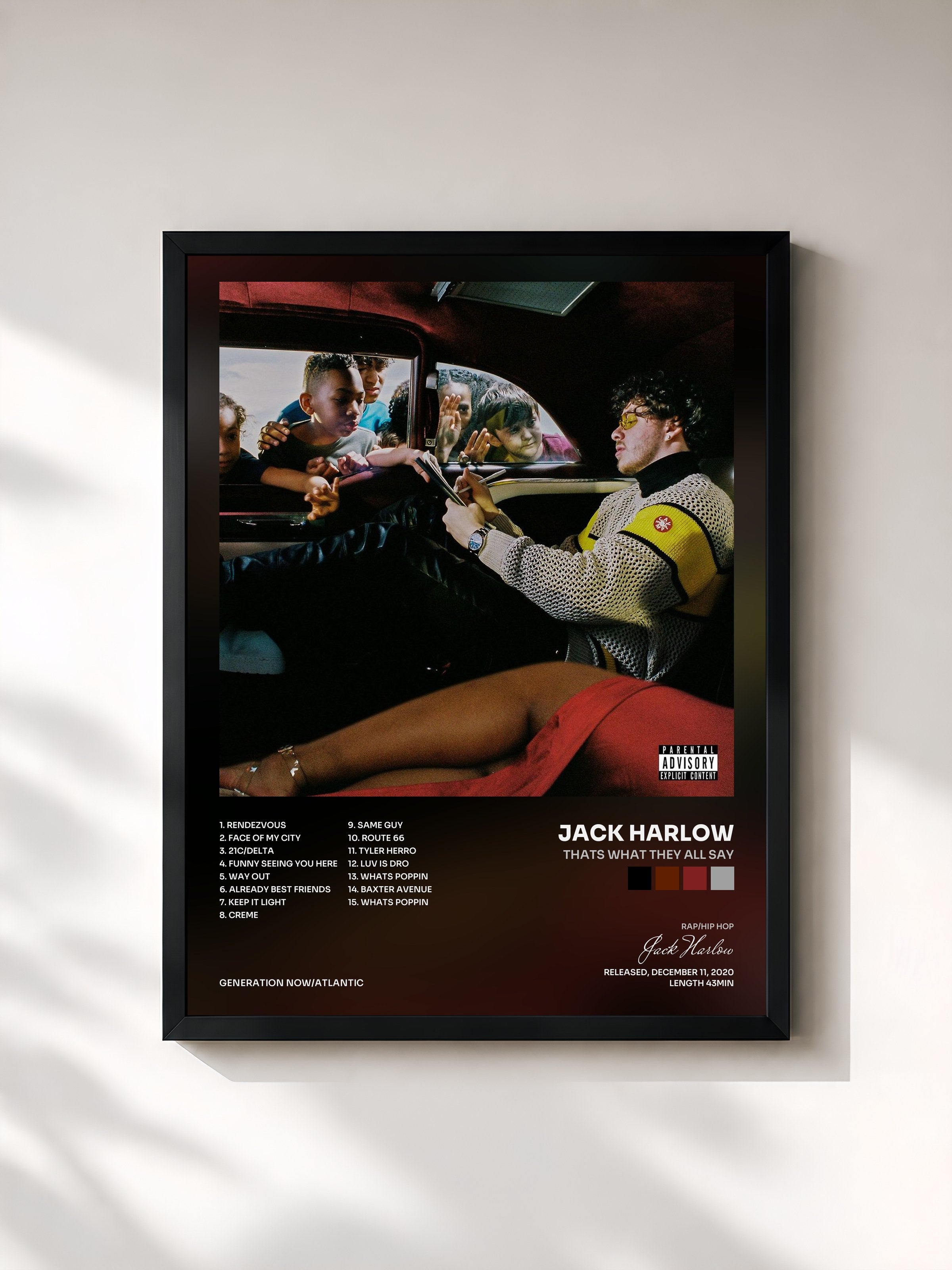 Jack Harlow · Thats What They All Say