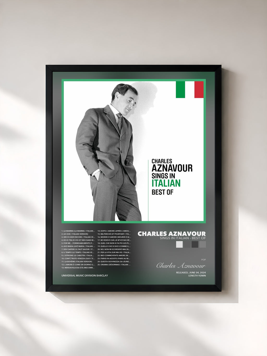 Charles Aznavour – Sings In Italian - Best Of