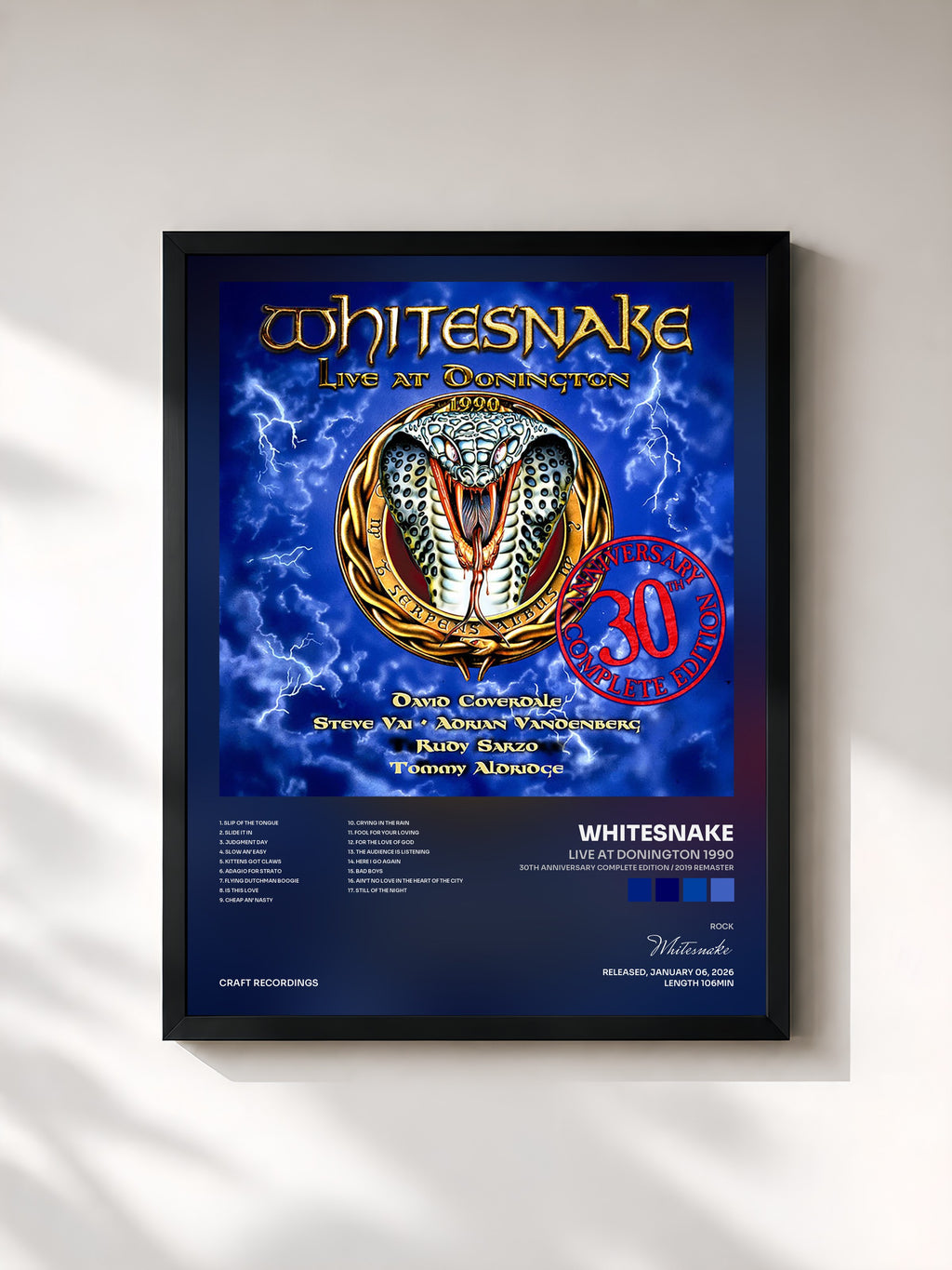 Whitesnake · Live At Donington 1990 (30th Anniversary Complete Edition / 2019 Remaster)