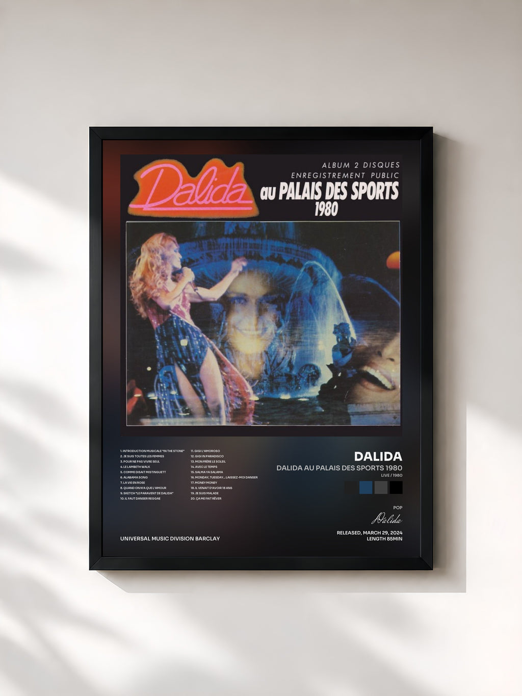 Dalida · Dalida au Palais des Sports 1980 (Live / 1980)