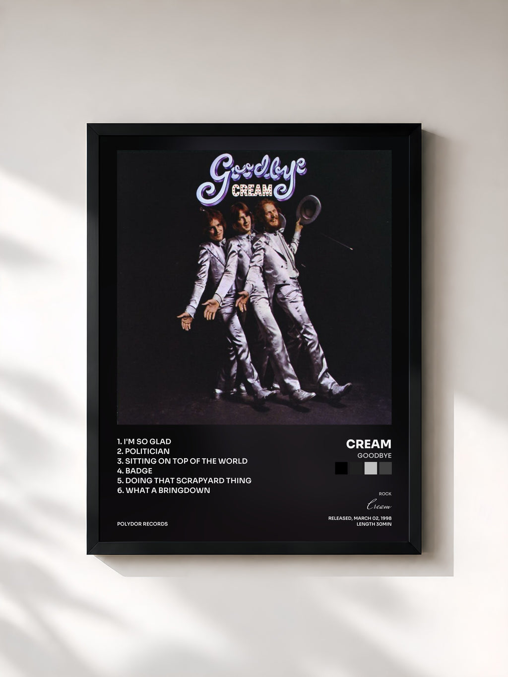 Cream · Goodbye