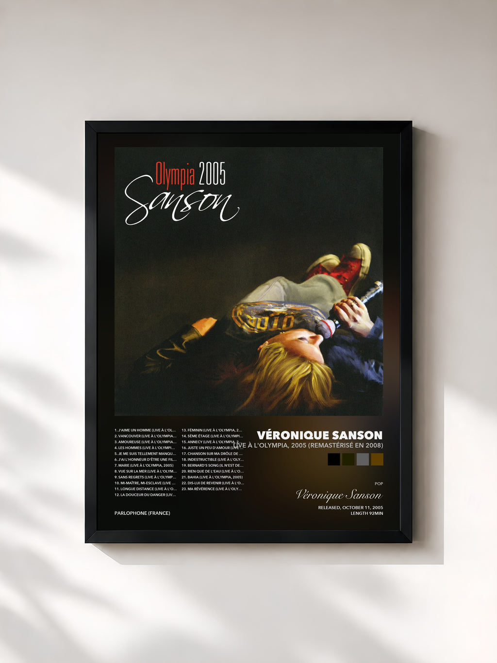 Véronique Sanson – Live à l'Olympia, 2005 (Remastérisé en 2008)