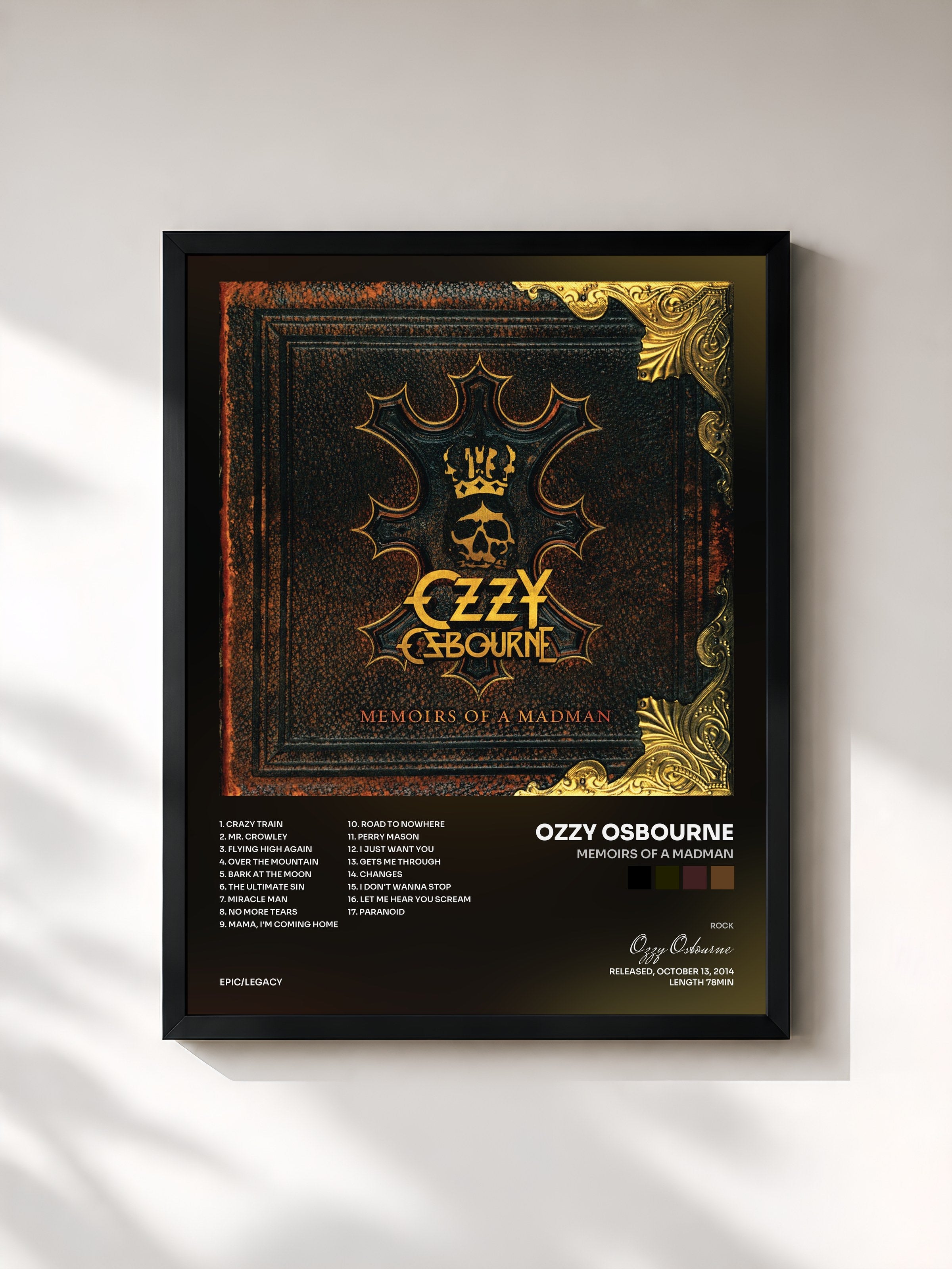 Ozzy Osbourne · Memoirs of a Madman