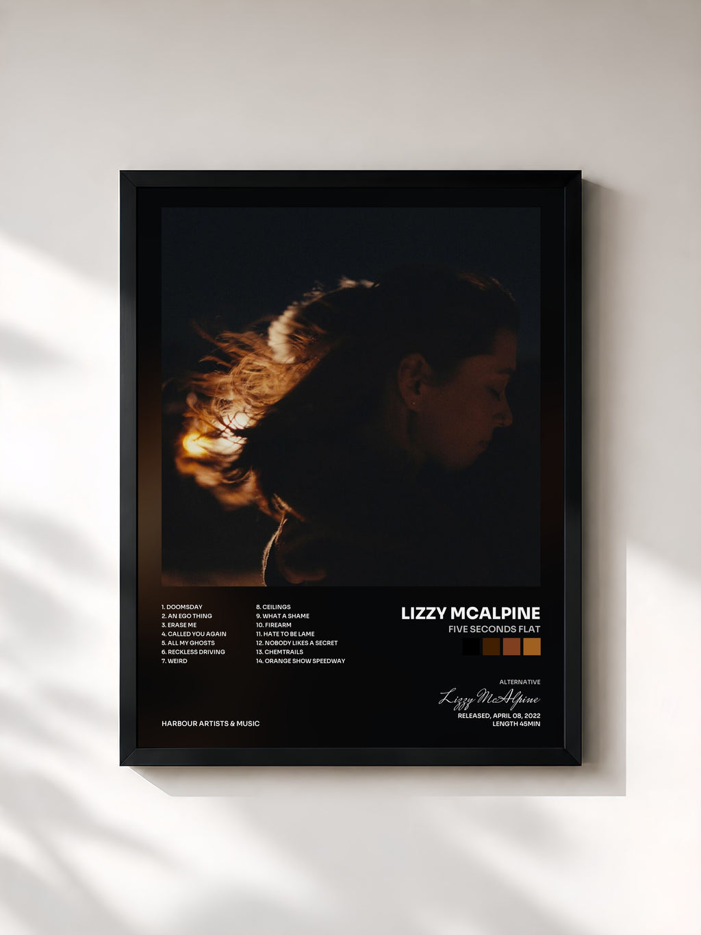 Lizzy McAlpine · five seconds flat