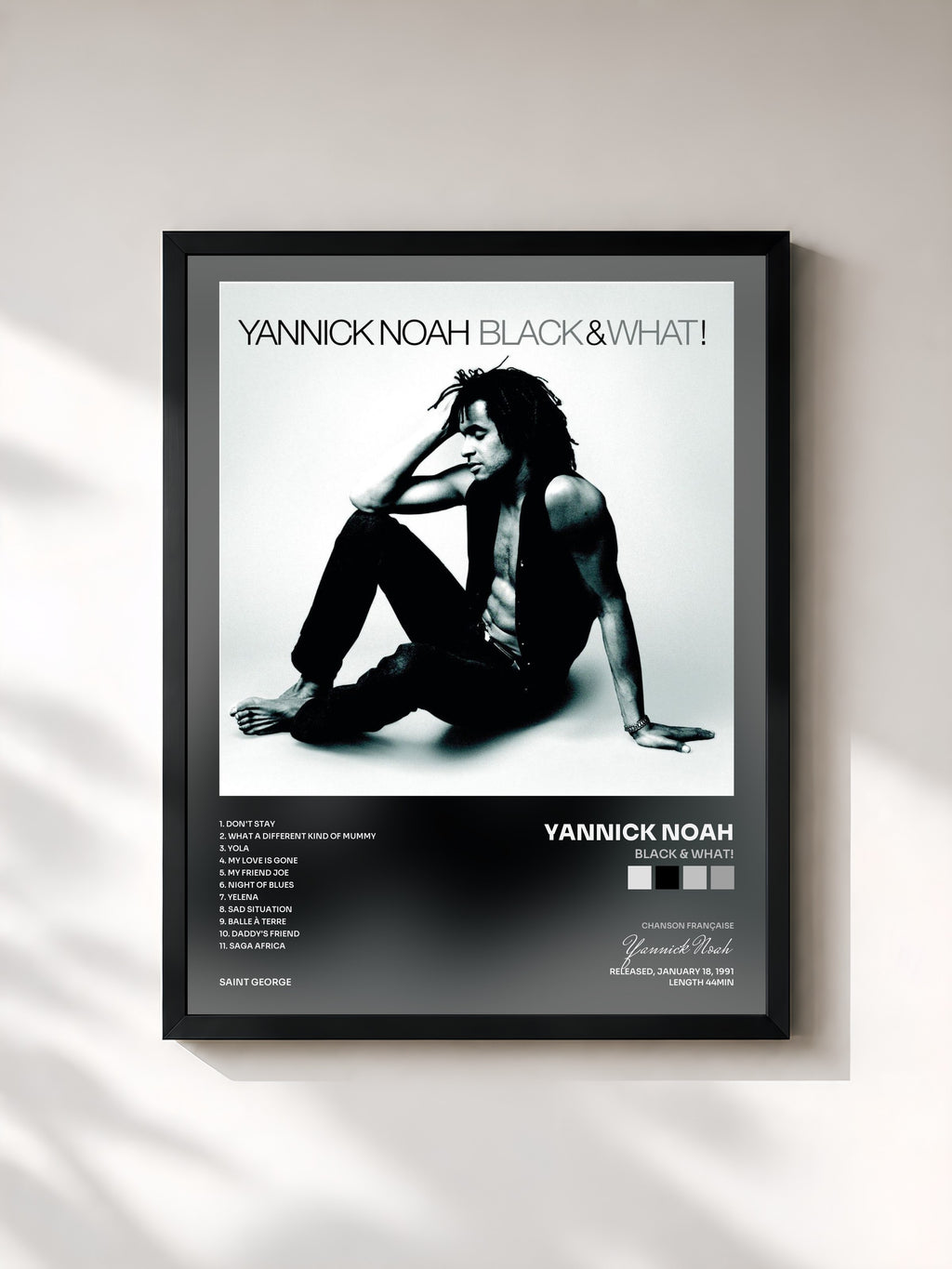 Yannick Noah · Black & What!