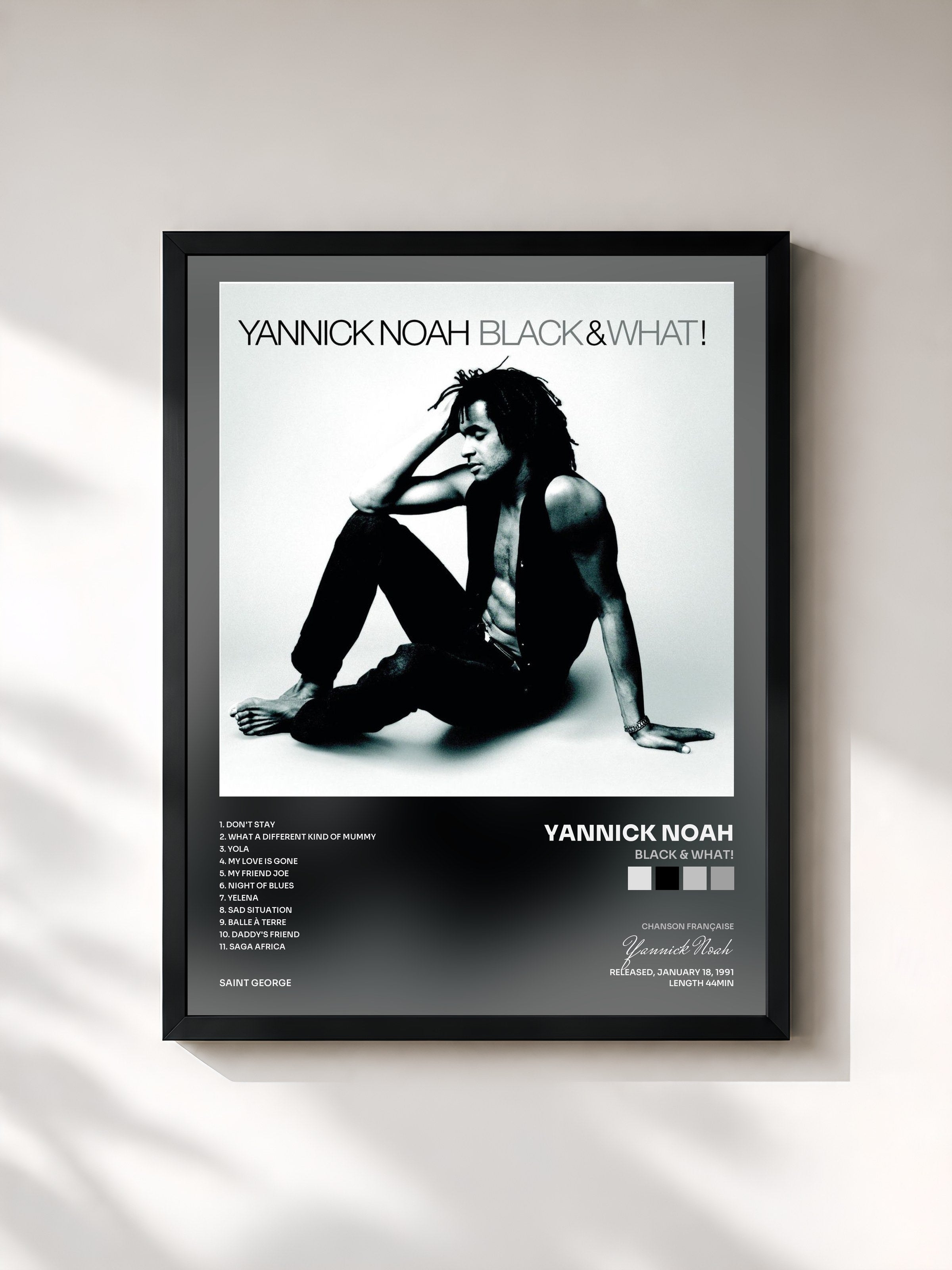 Yannick Noah · Black & What!