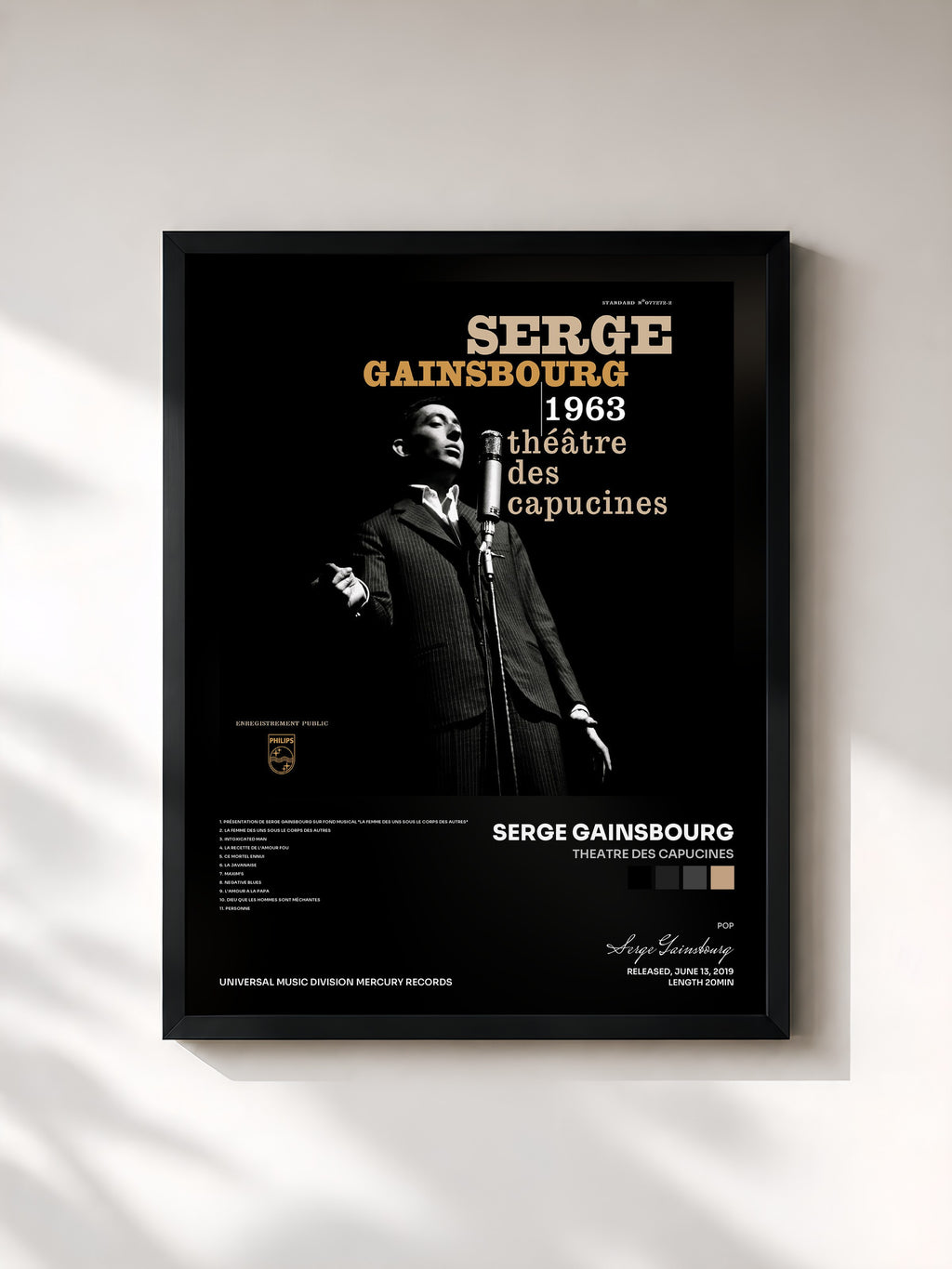 Serge Gainsbourg · Theatre Des Capucines