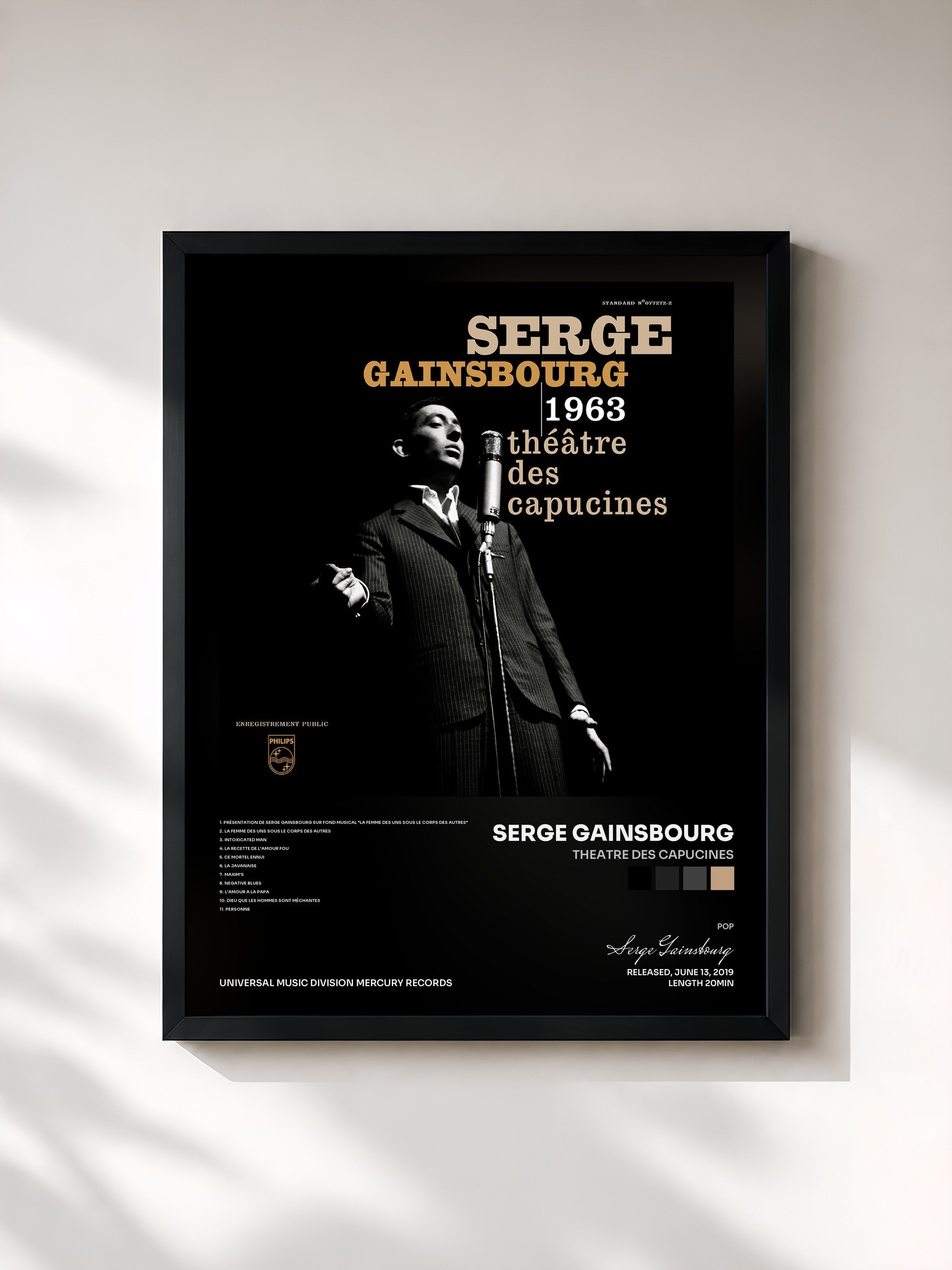 Serge Gainsbourg · Theatre Des Capucines