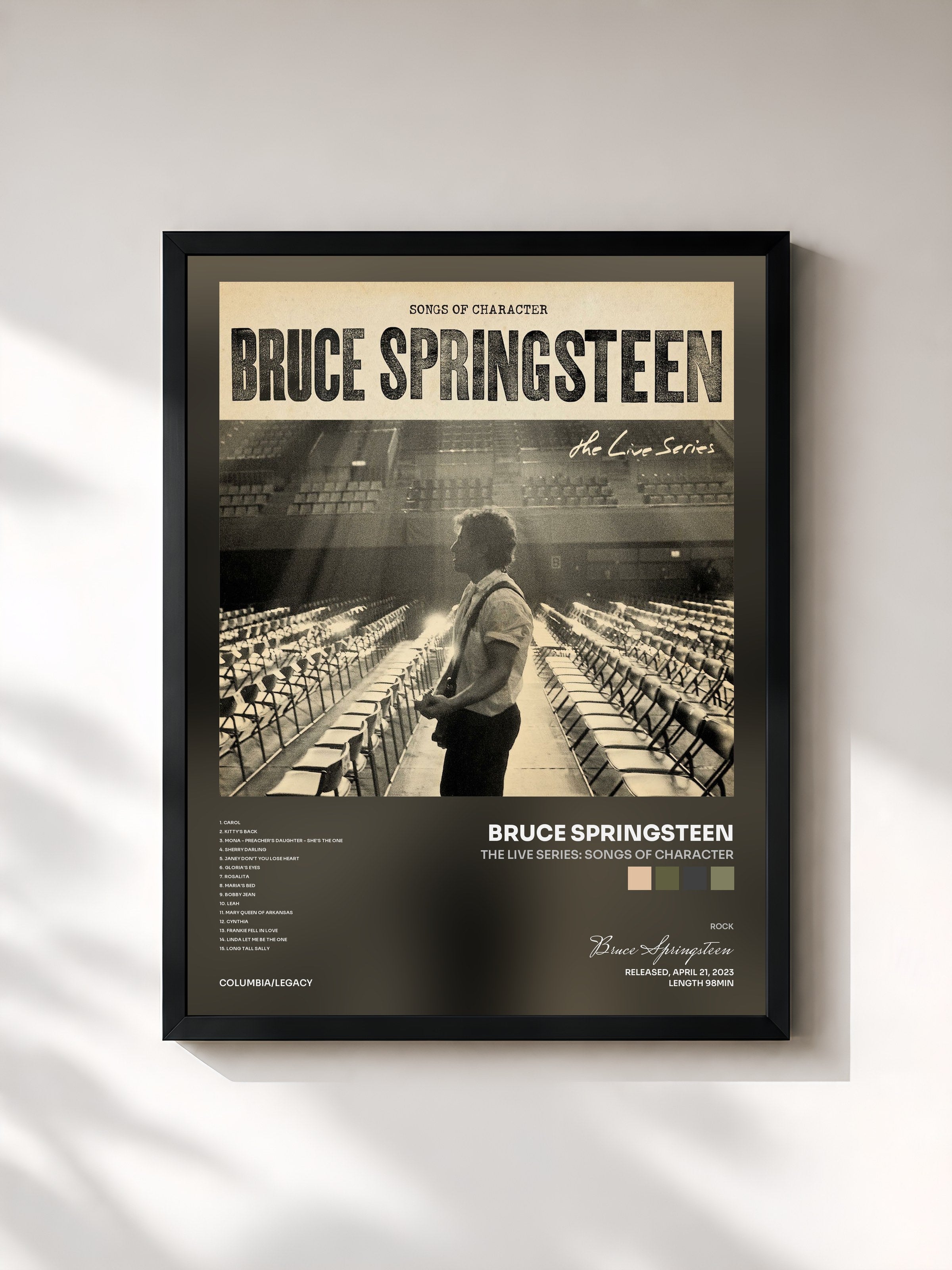 Bruce Springsteen · The Live Series: Songs Of Character