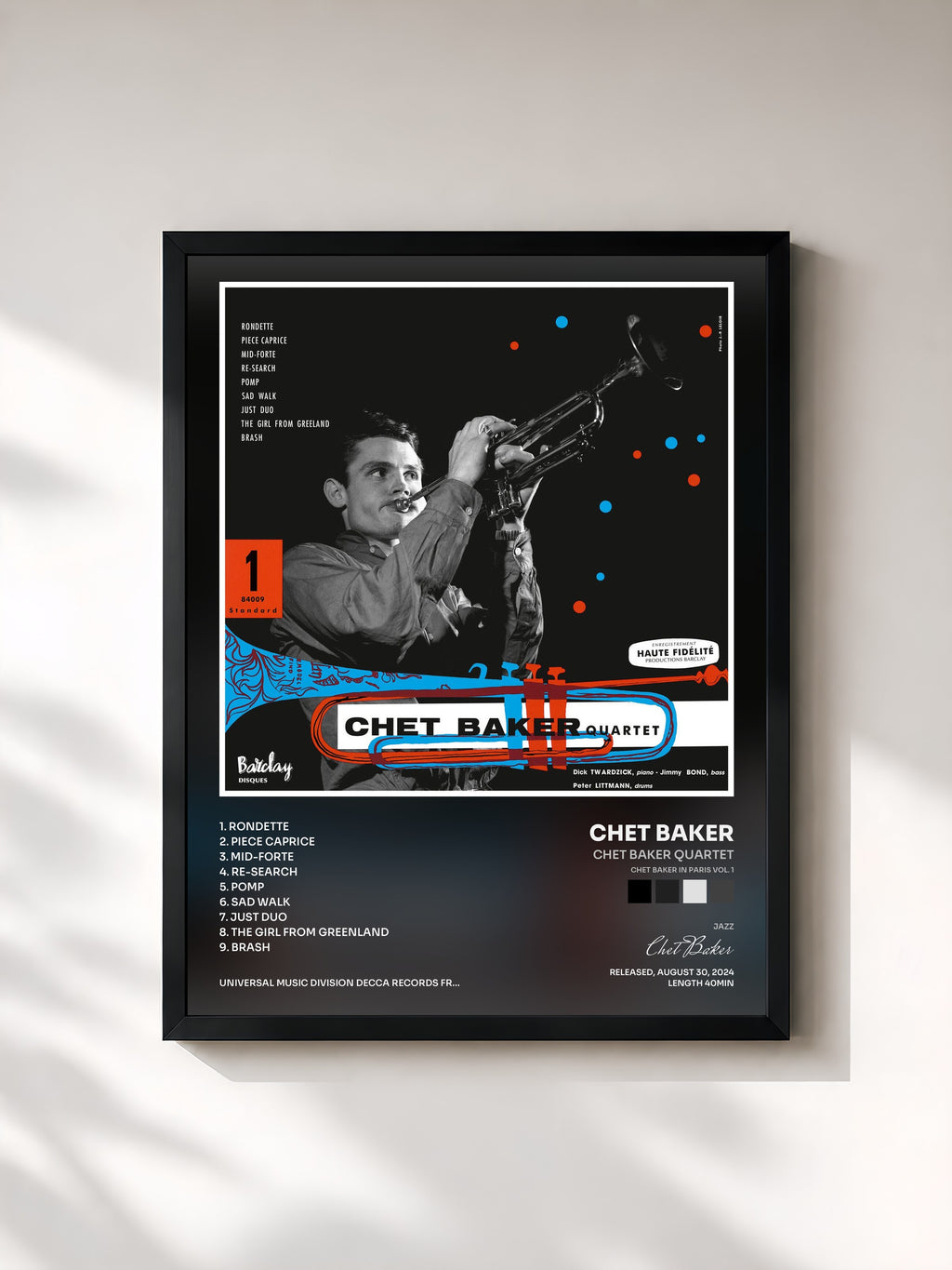 Chet Baker · Chet Baker Quartet (Chet Baker in Paris Vol. 1)