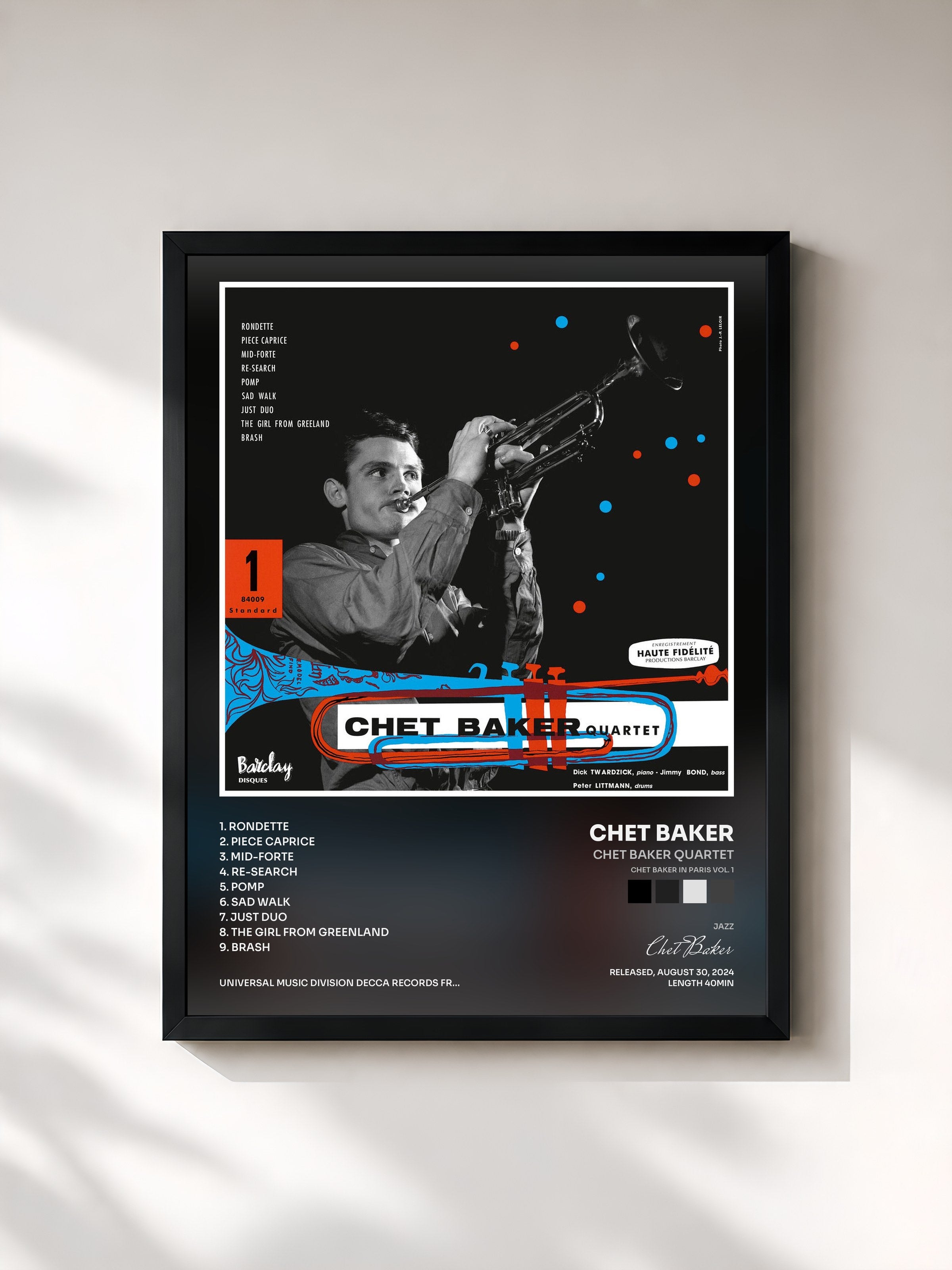 Chet Baker · Chet Baker Quartet (Chet Baker in Paris Vol. 1)