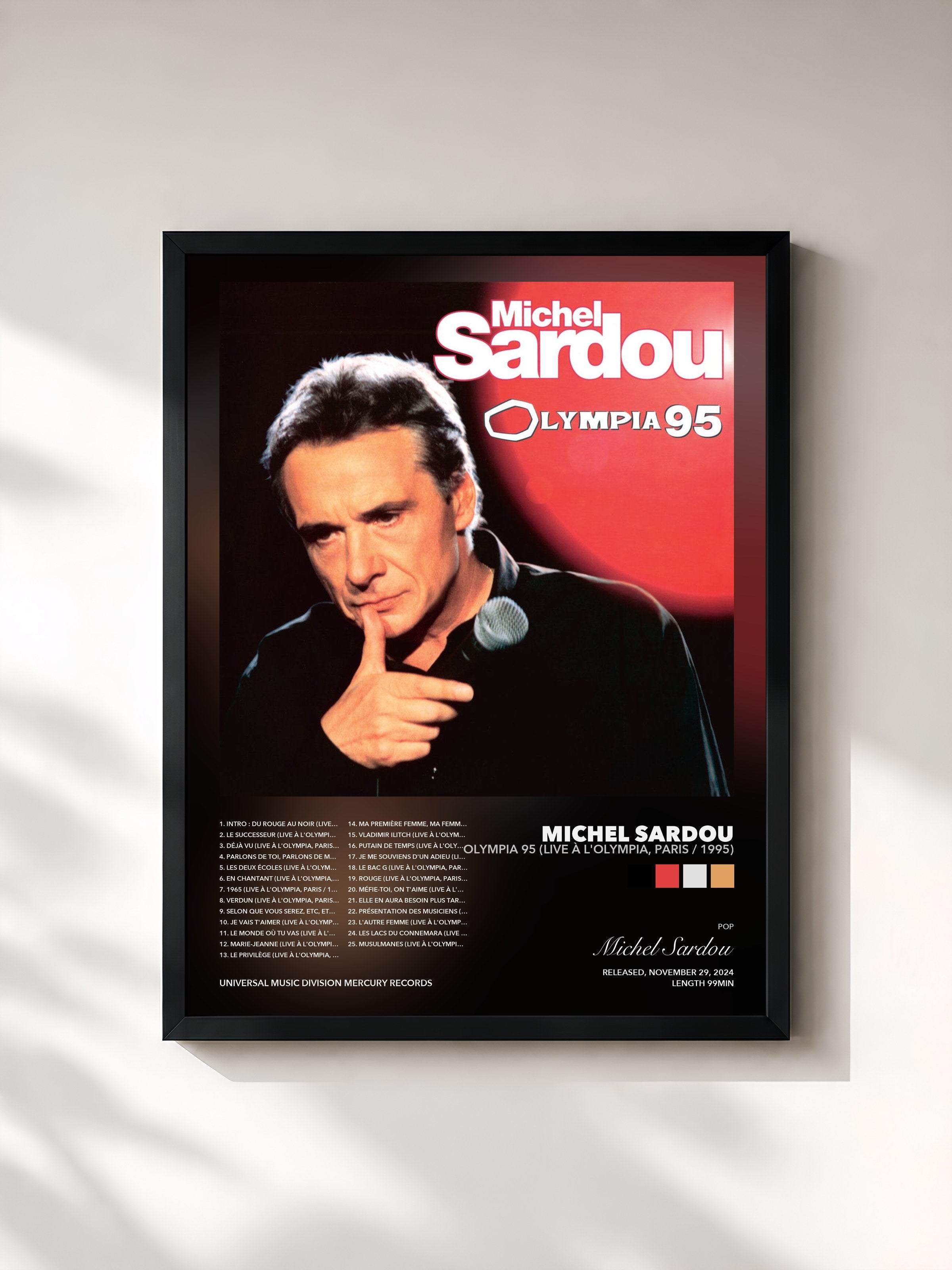 Michel Sardou · Olympia 95 (Live à l'Olympia, Paris / 1995)
