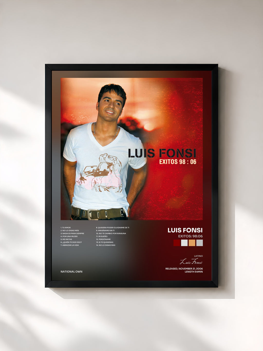 Luis Fonsi · Exitos: 98:06