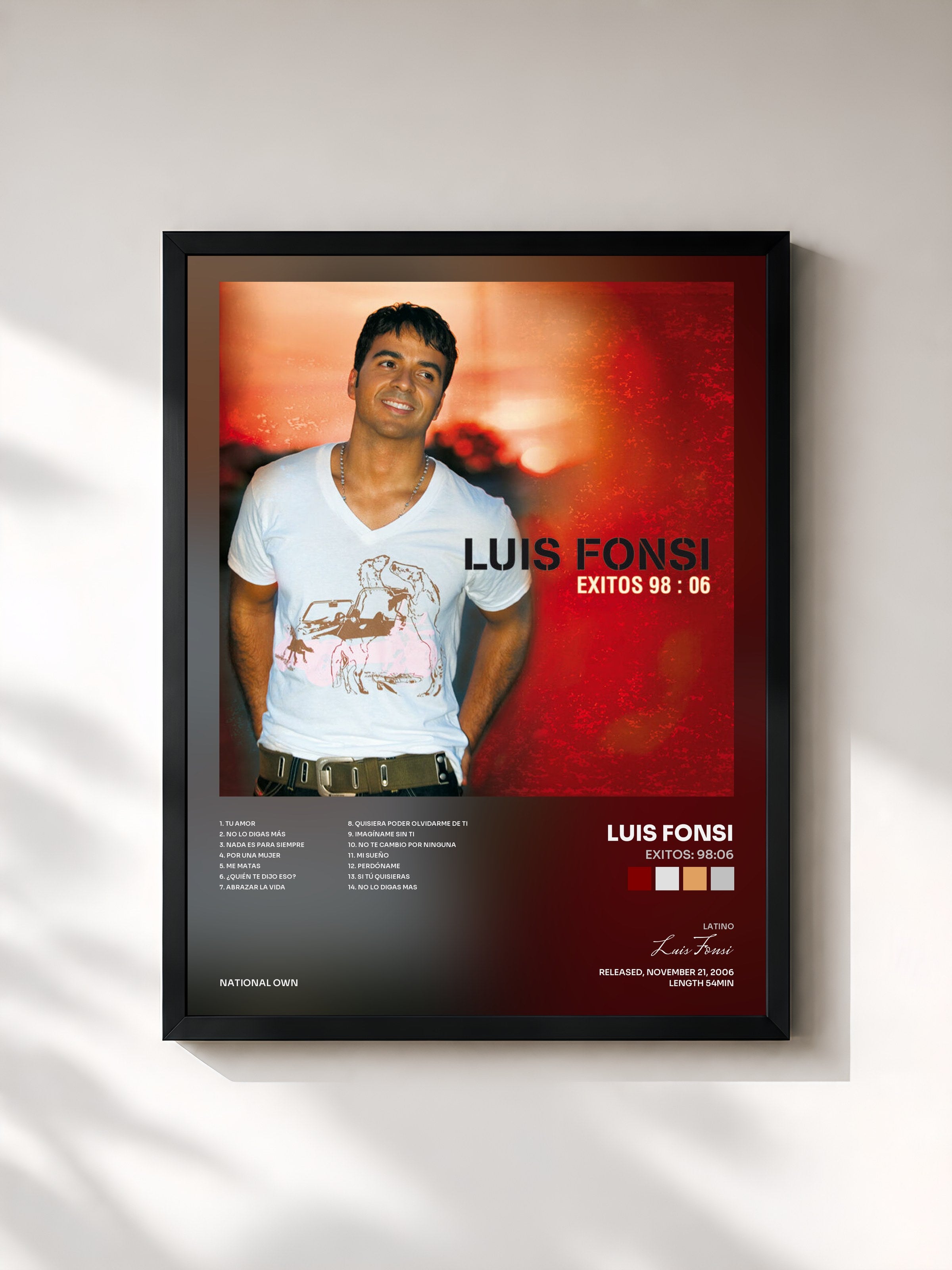 Luis Fonsi · Exitos: 98:06