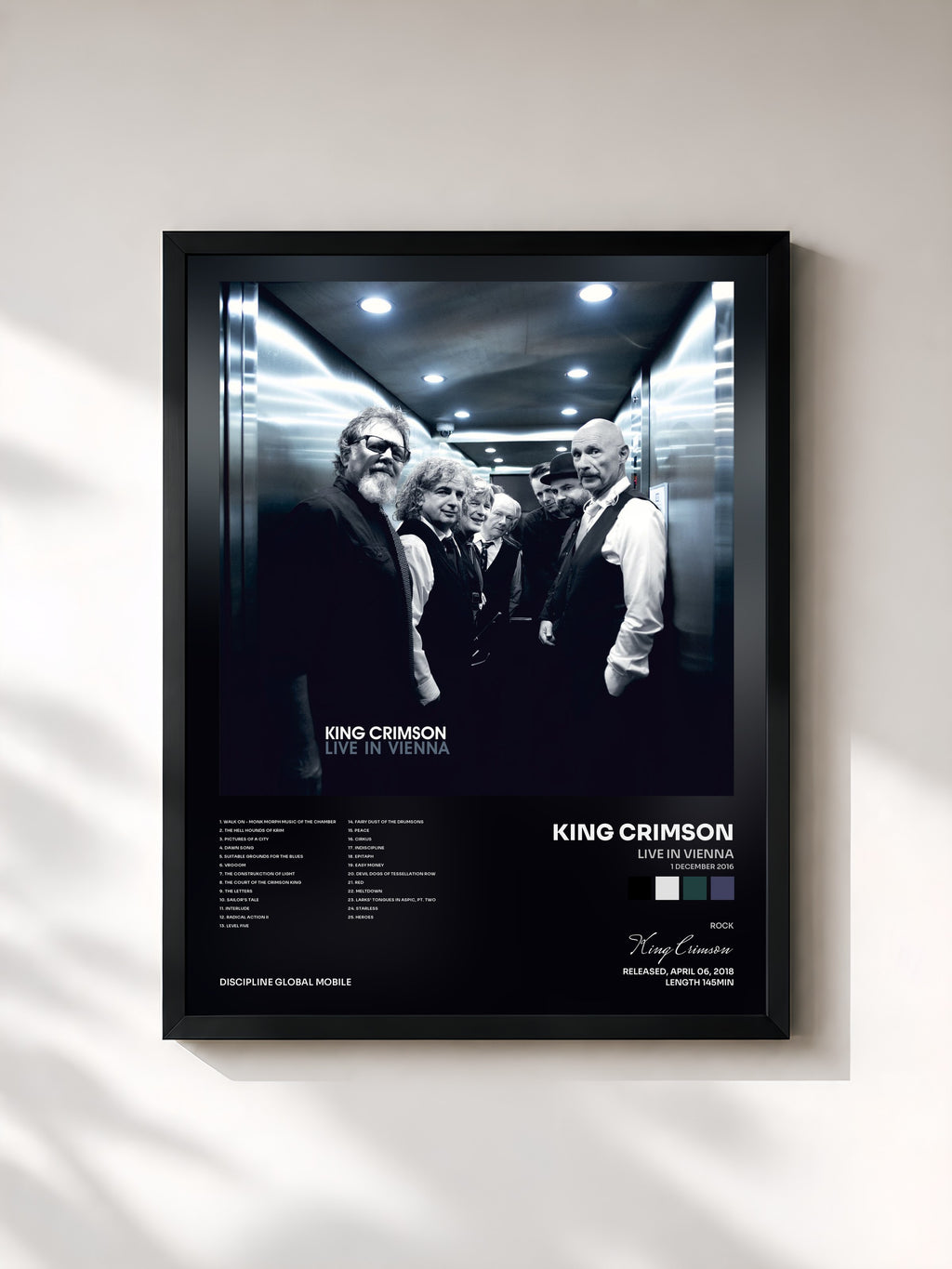King Crimson · Live in Vienna (1 December 2016)