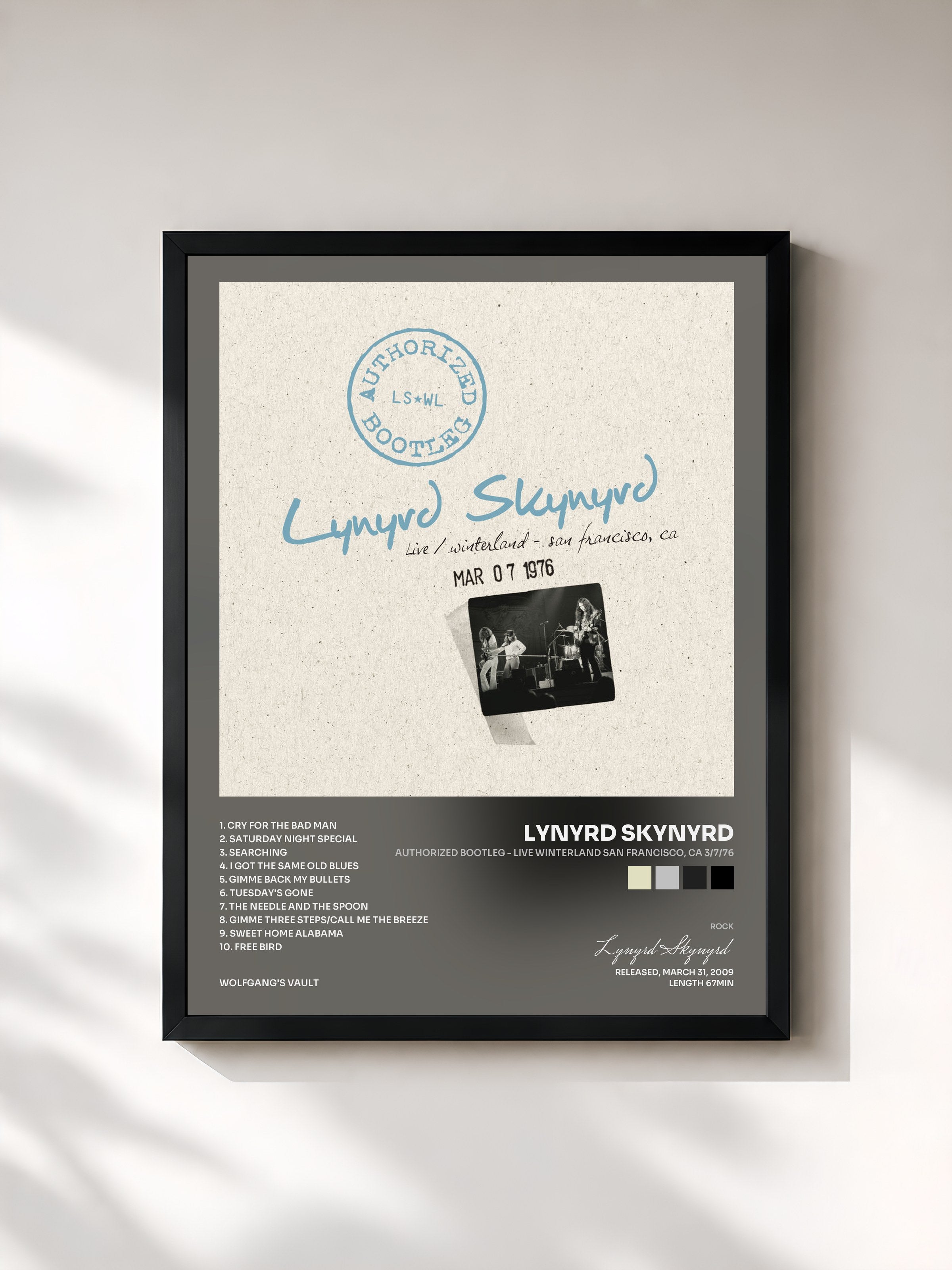 Lynyrd Skynyrd · Authorized Bootleg - Live Winterland San Francisco, CA 3/7/76