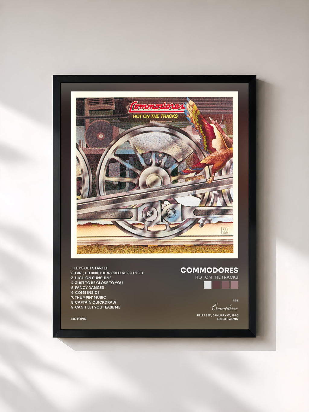 Commodores · Hot On The Tracks