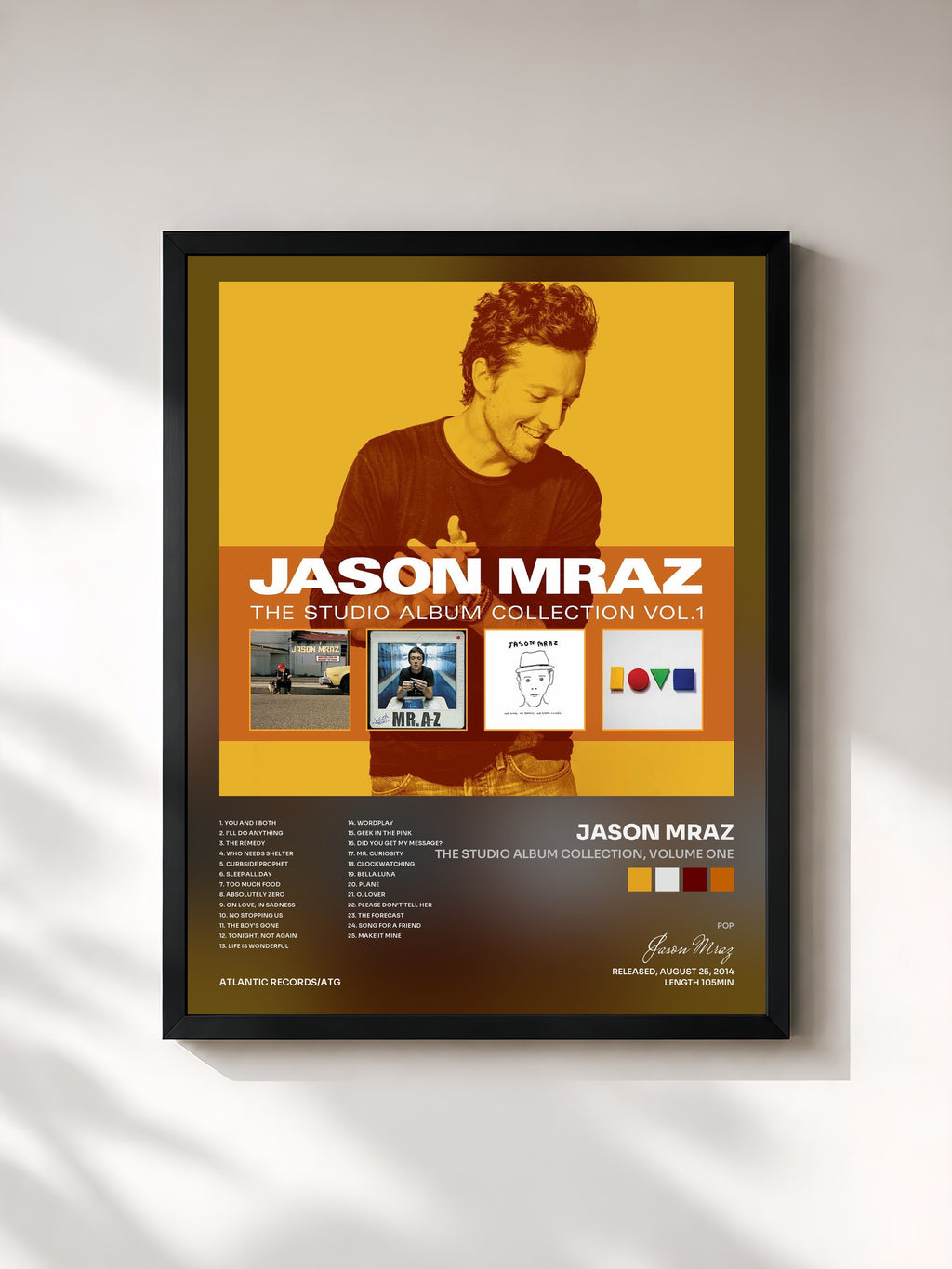Jason Mraz · The Studio Album Collection, Volume One