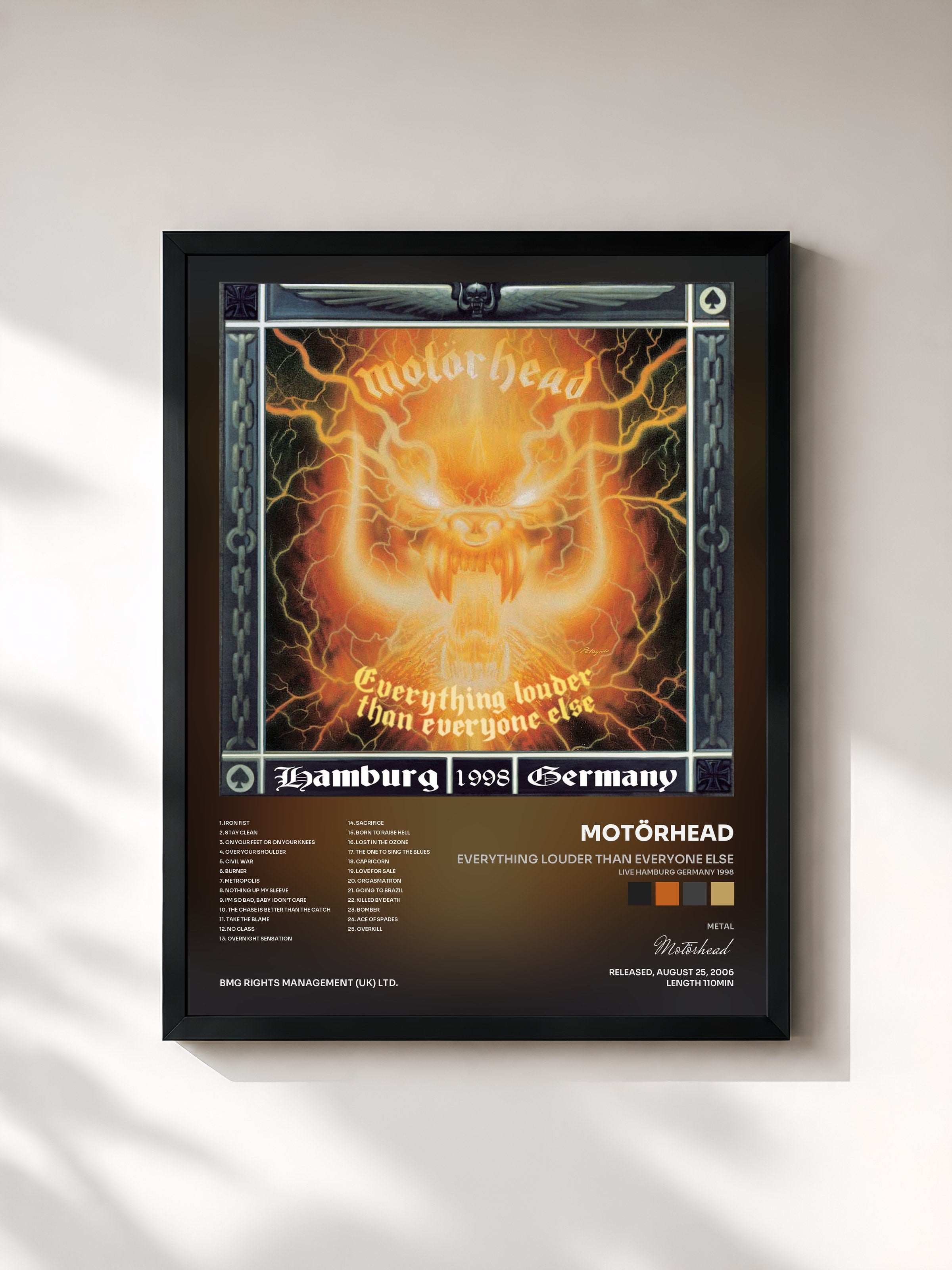 Motörhead · Everything Louder Than Everyone Else (Live Hamburg Germany 1998)