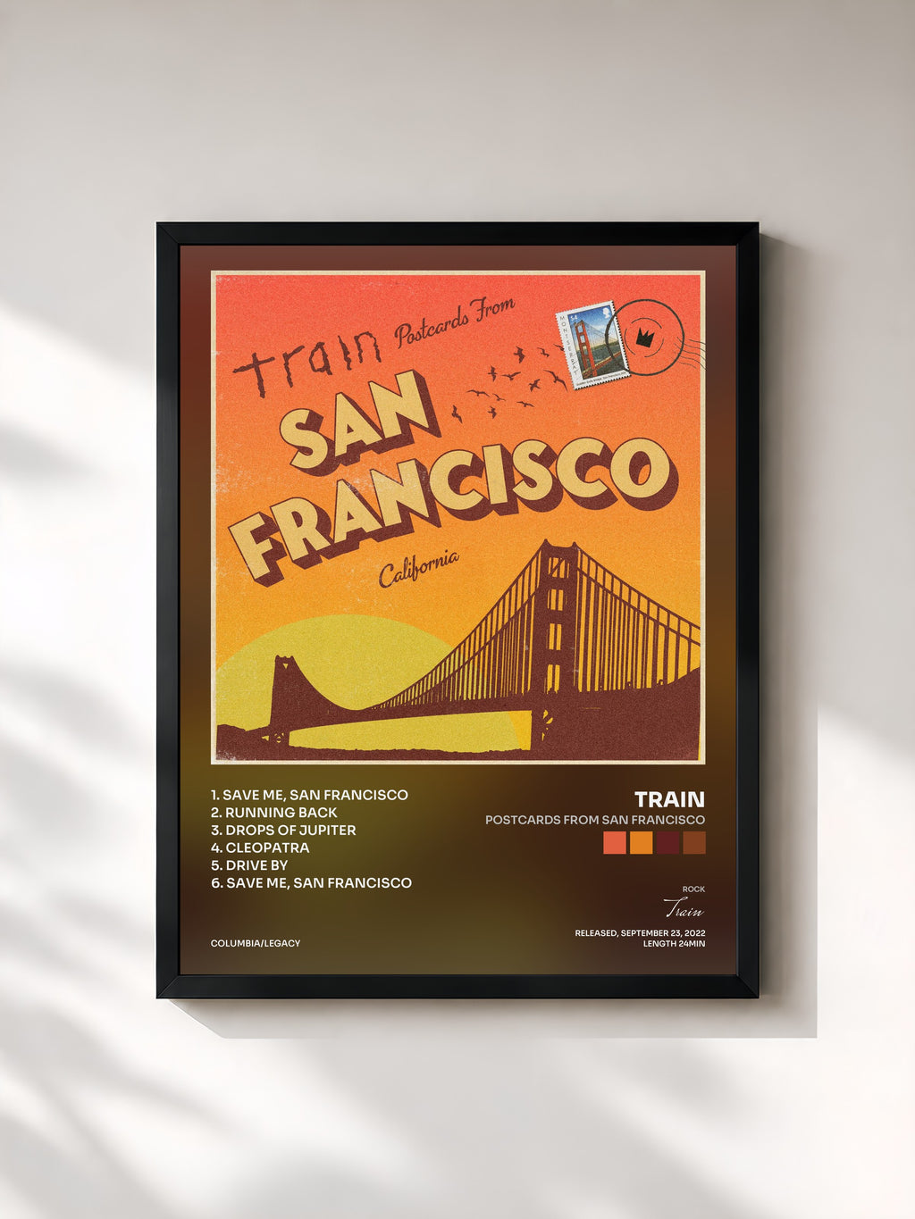 Train · Postcards from San Francisco