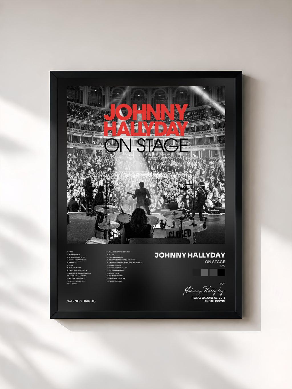 Johnny Hallyday · On Stage (Live)