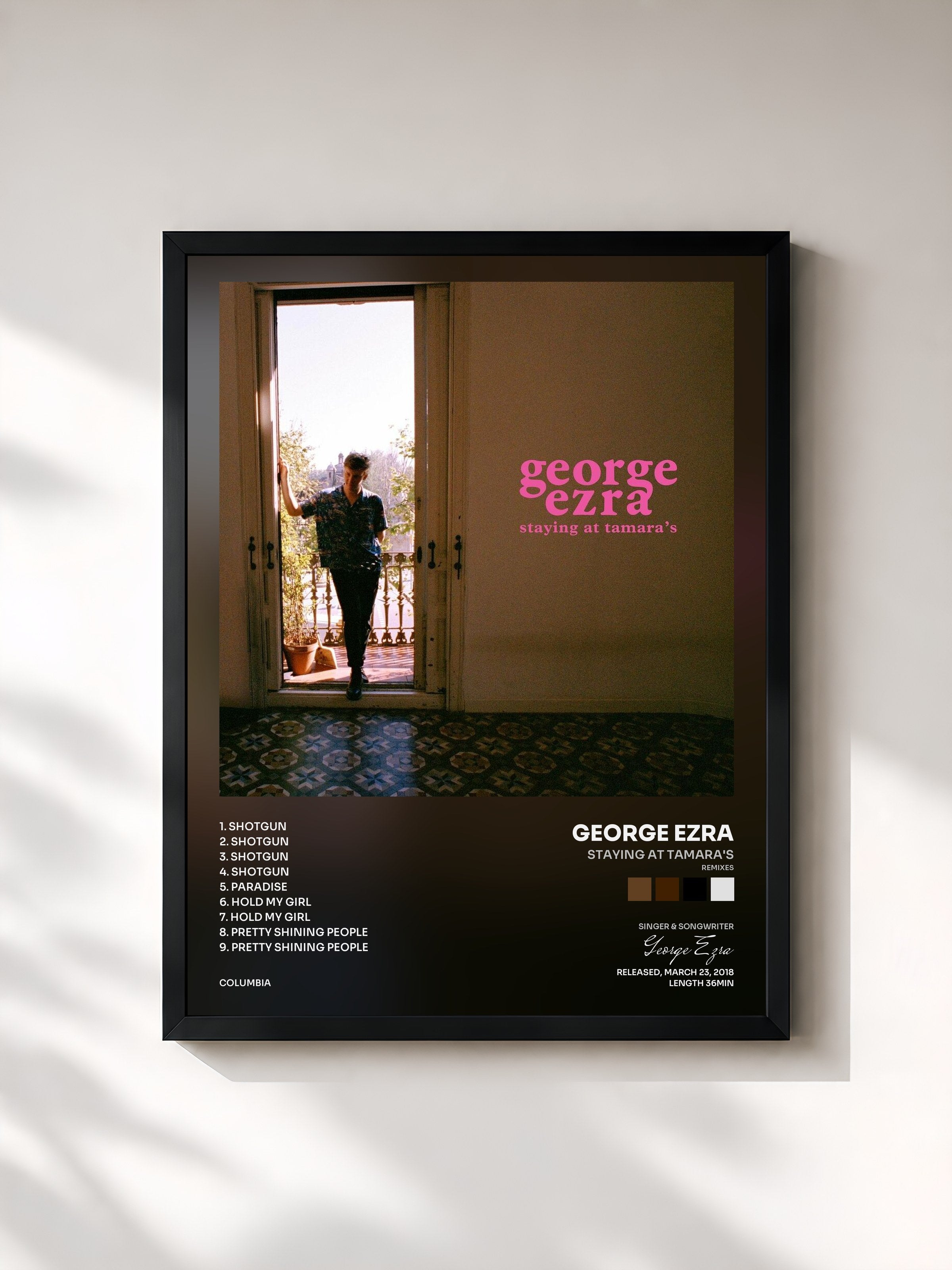 George Ezra · Staying at Tamara's (Remixes)
