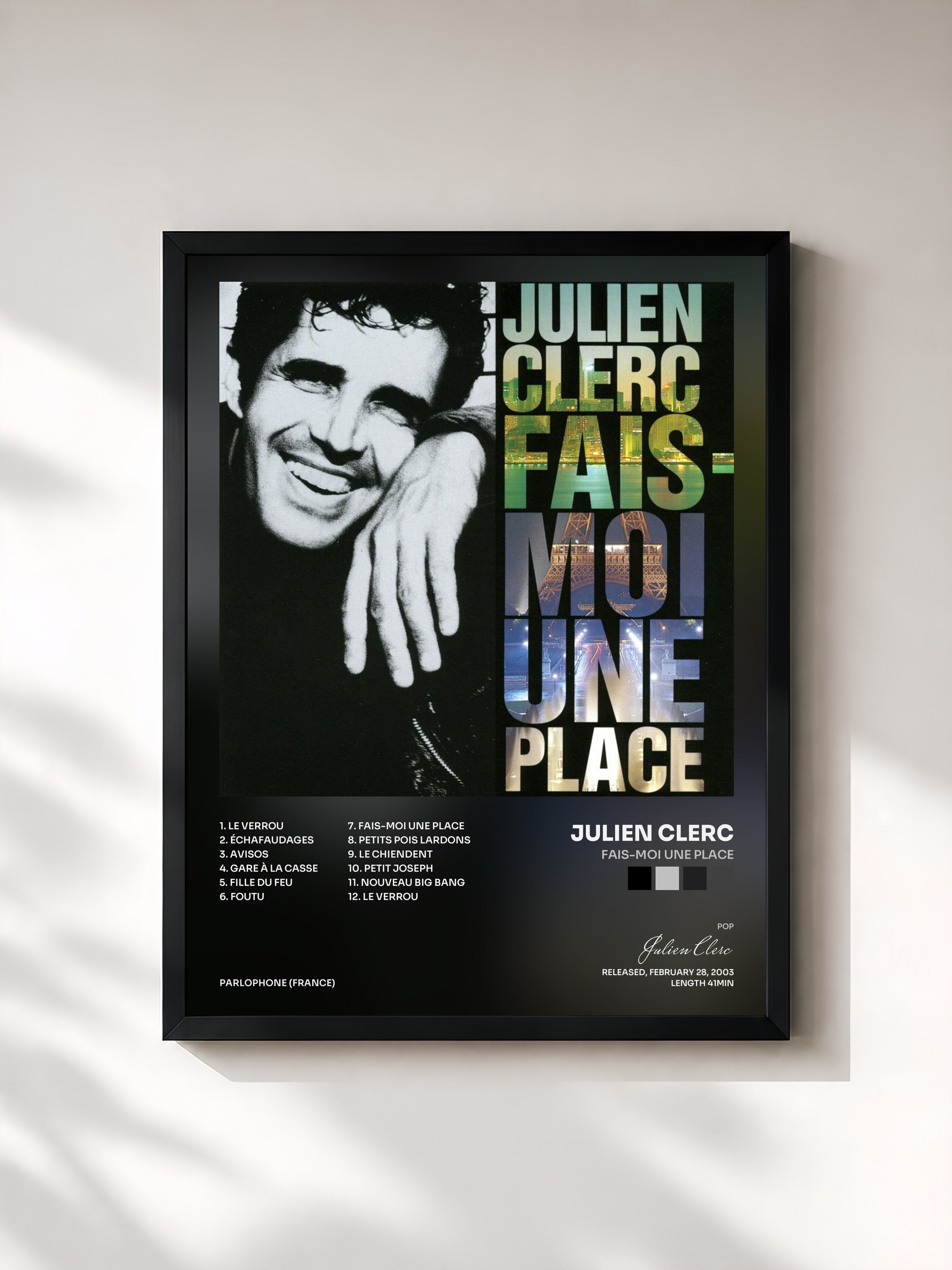 Julien Clerc · Fais-moi une place