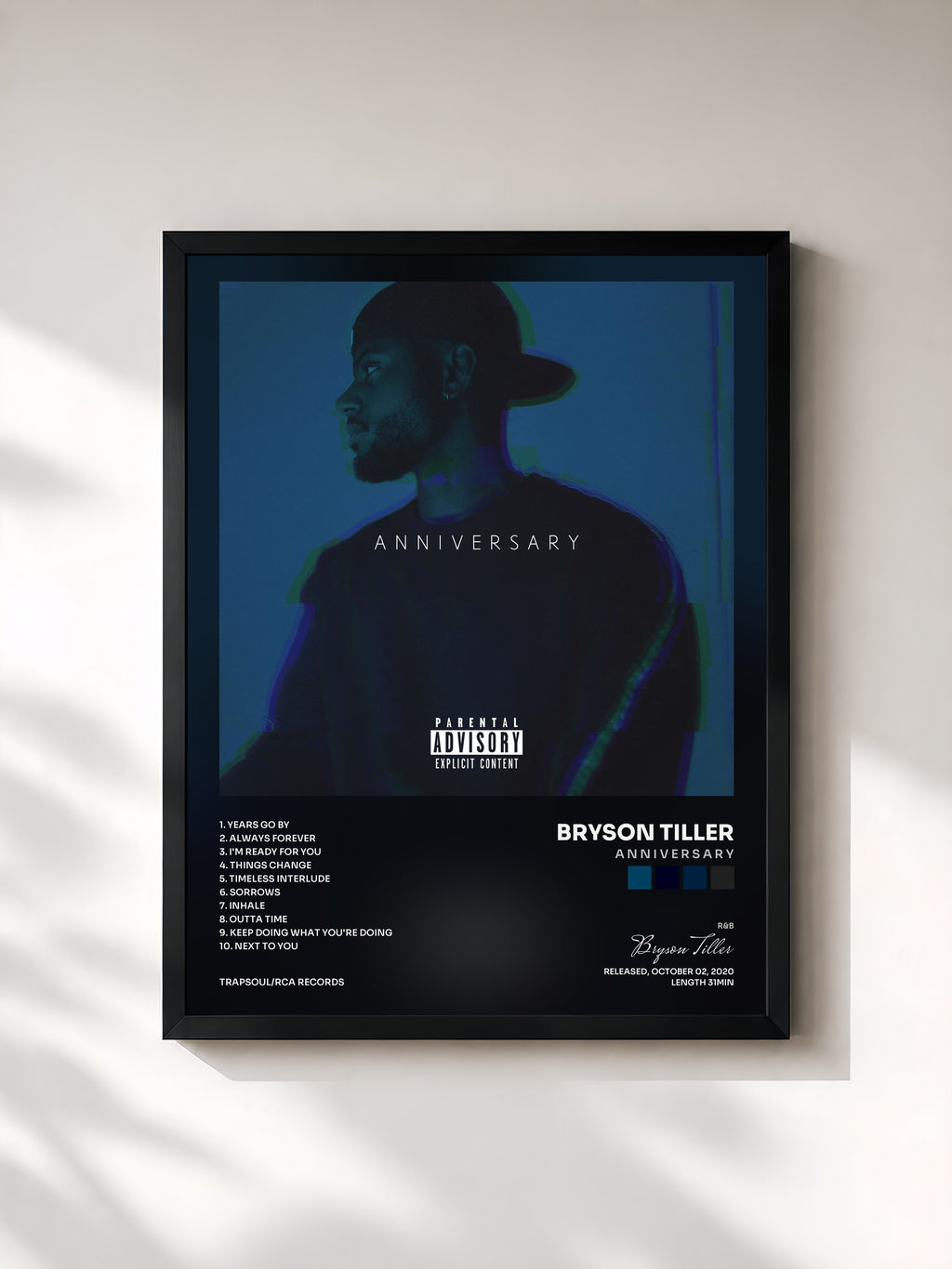 Bryson Tiller · A N N I V E R S A R Y